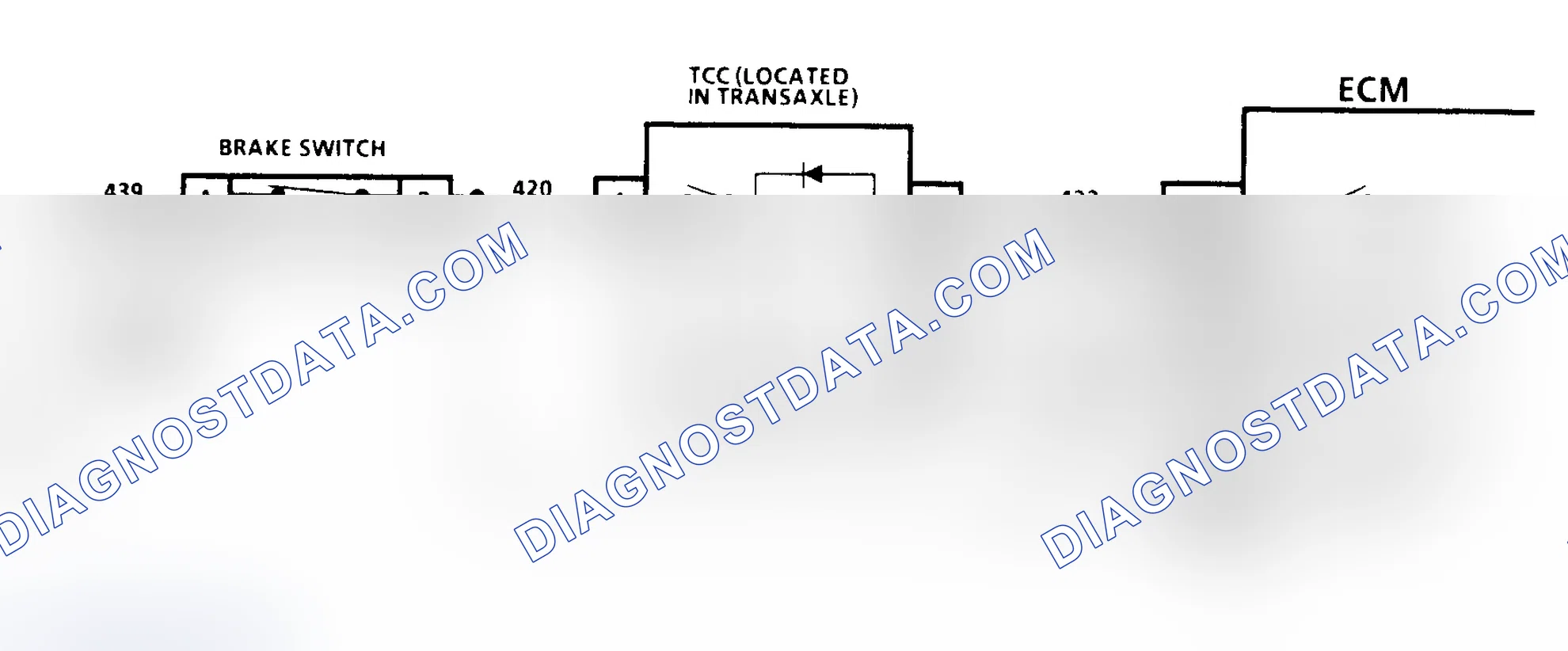 Scheme 228: CHART C-8A, 3T40 TORQUE CONVERTER CLUTCH, 3.3L PFI N BODY
