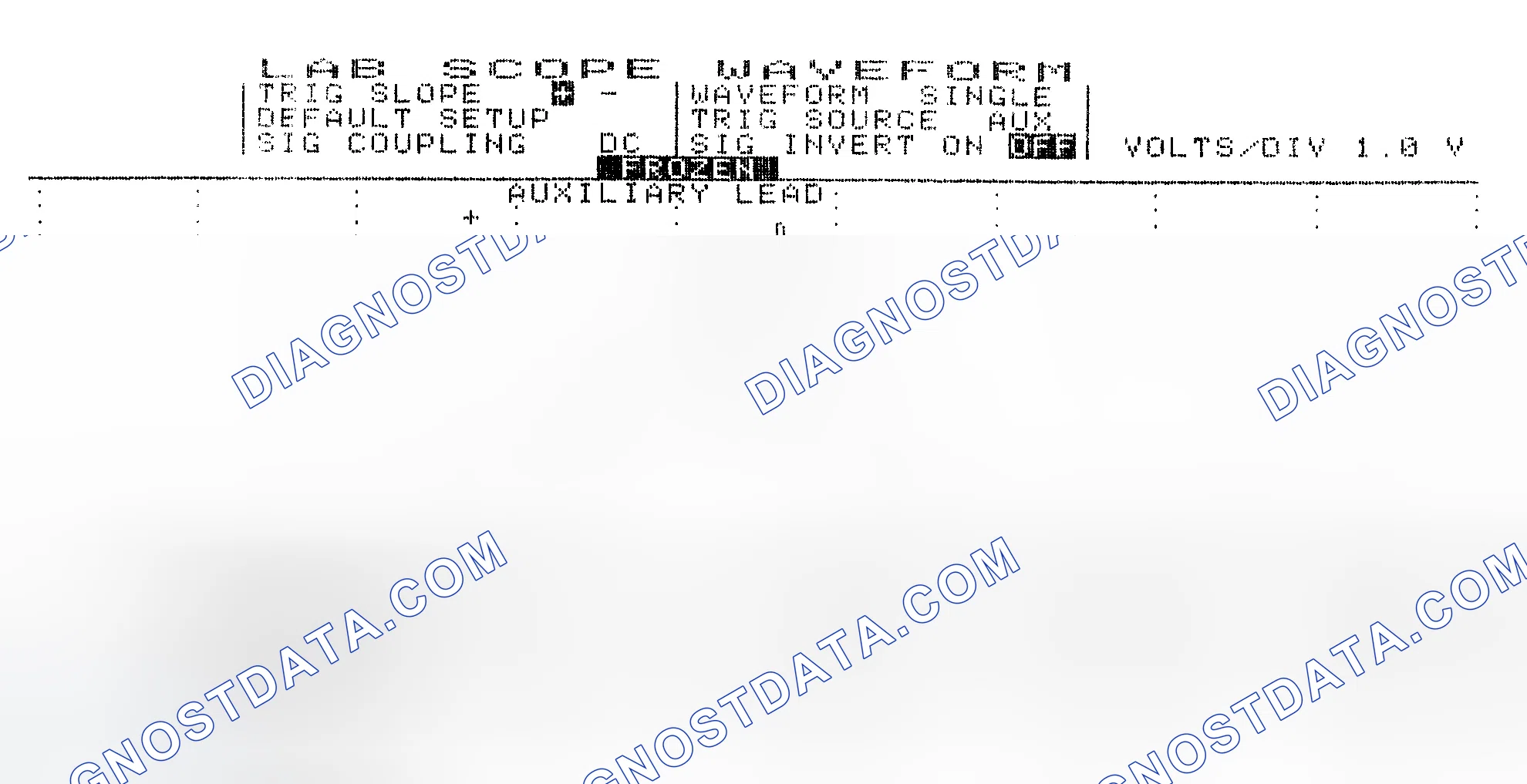 Scheme 19: Single Injector w/Excessive Current Flow - Current Pattern