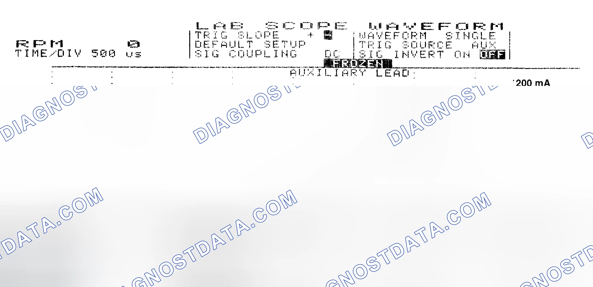Scheme 17: Single Injector w/Normal Current Flow - Current Pattern