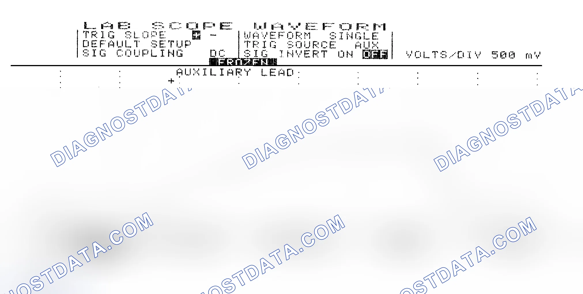 Scheme 14: Single Injector w/Excessive Current Flow - Current Pattern