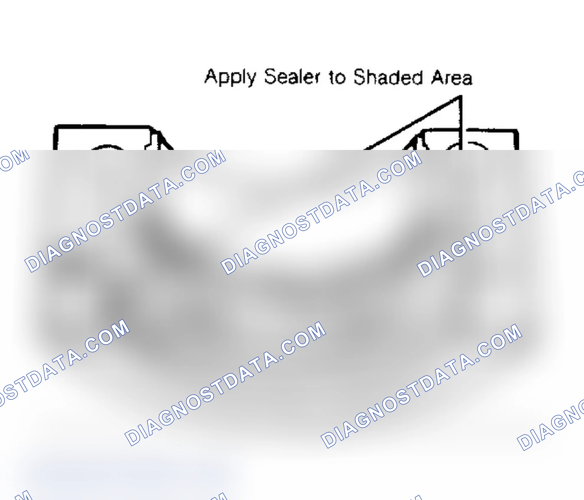 Scheme 18: Applying Sealer to Rear Main Bearing Cap
