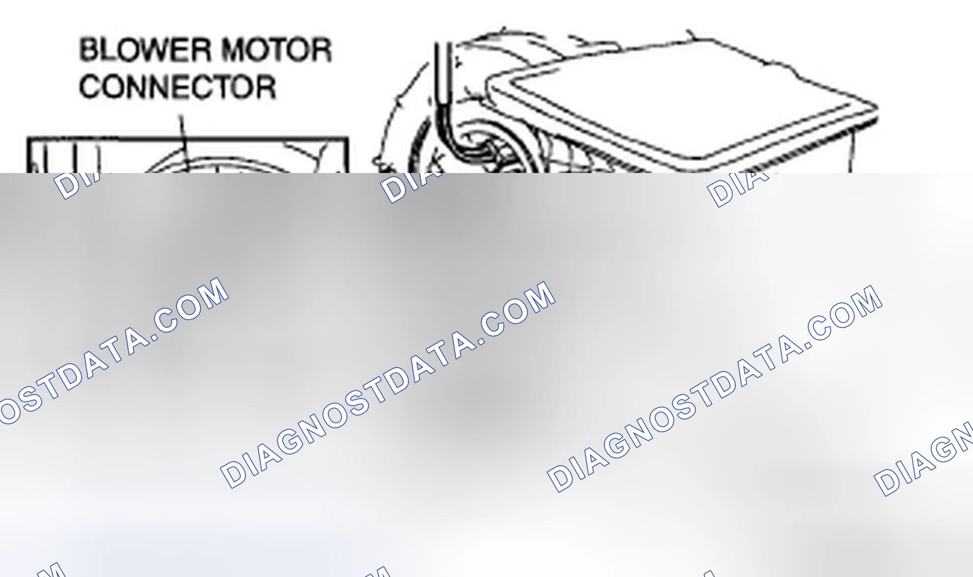 Scheme 61: FRONT BLOWER MOTOR INSTALLATION [FULL-AUTO AIR CONDITIONER]