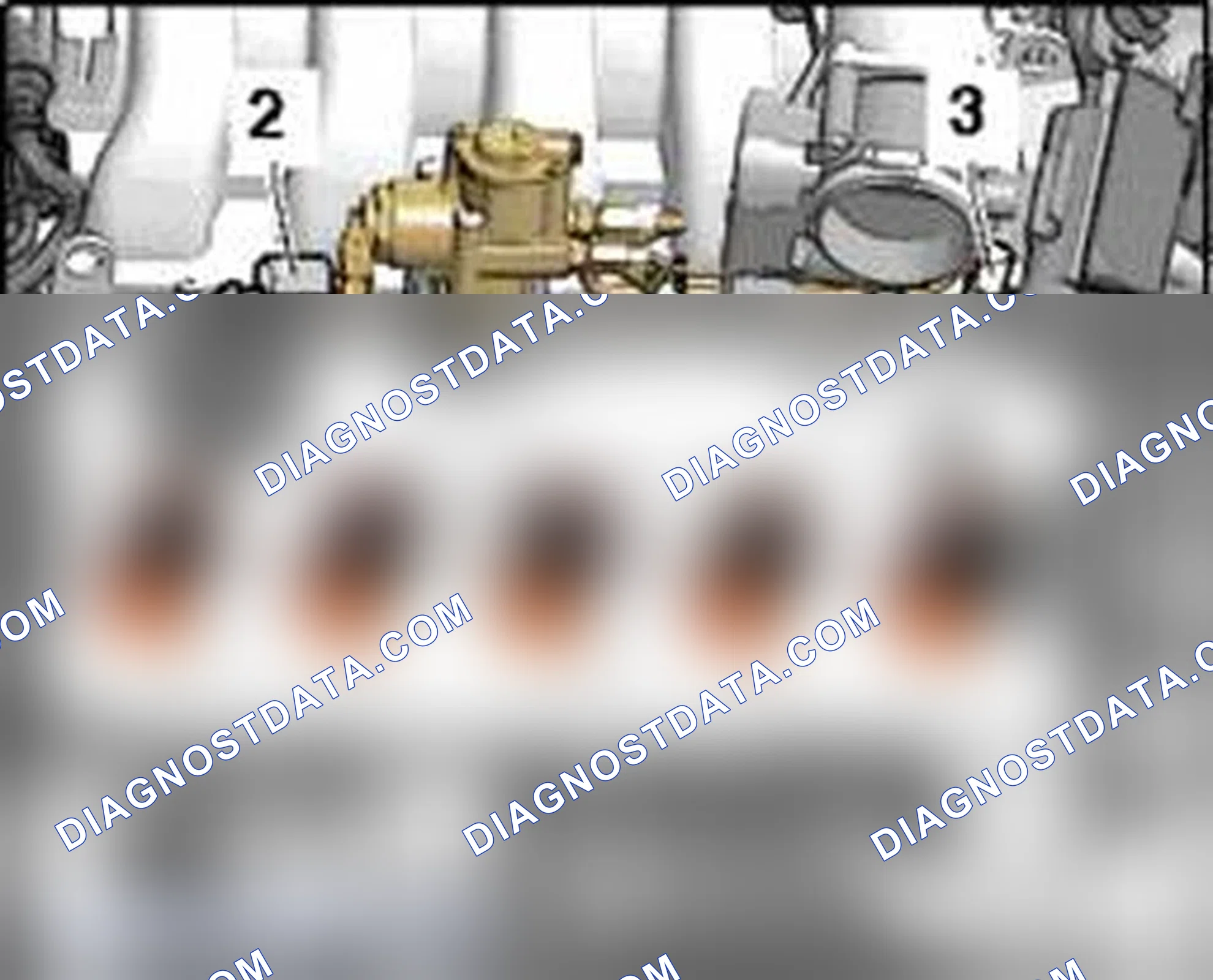 Scheme 382: Location on left cylinder bank 2