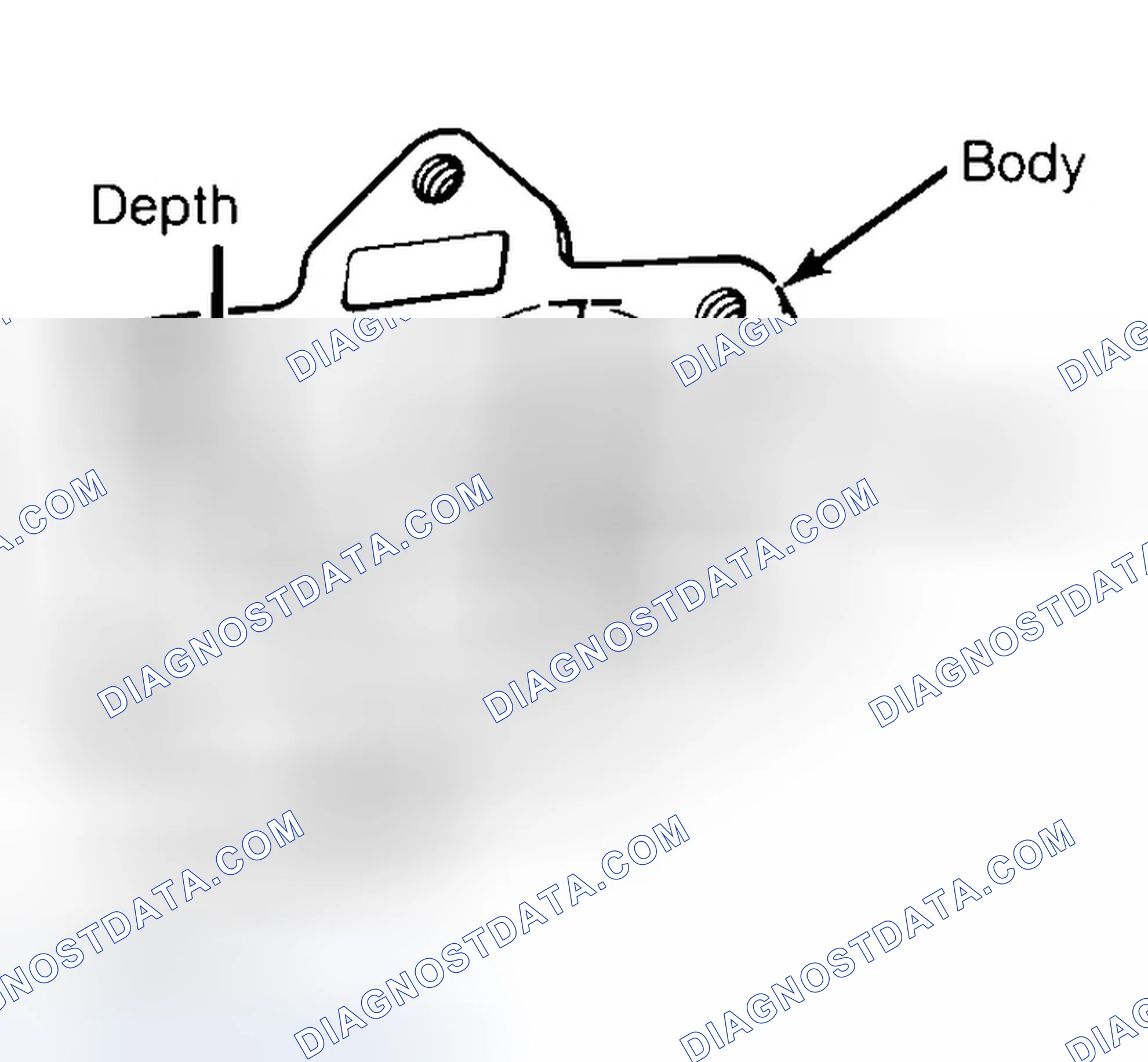 Scheme 35: Measuring Oil Pump Gear Cavity