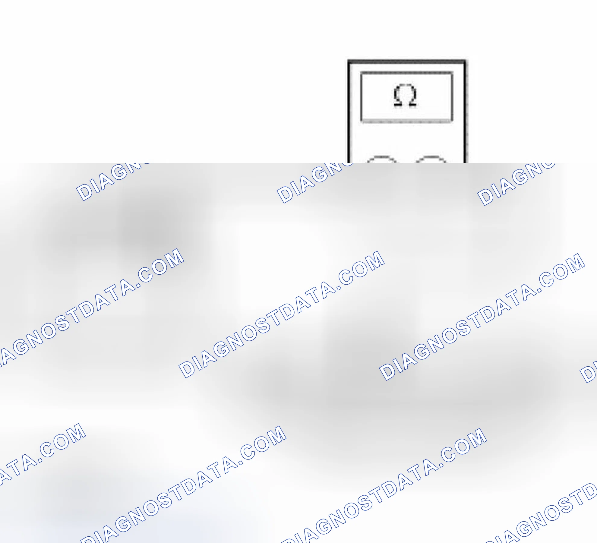 Scheme 262: PINPOINT TEST S: THE PARKING AID MODULE DOES NOT RESPOND TO THE DIAGNOSTIC TOOL