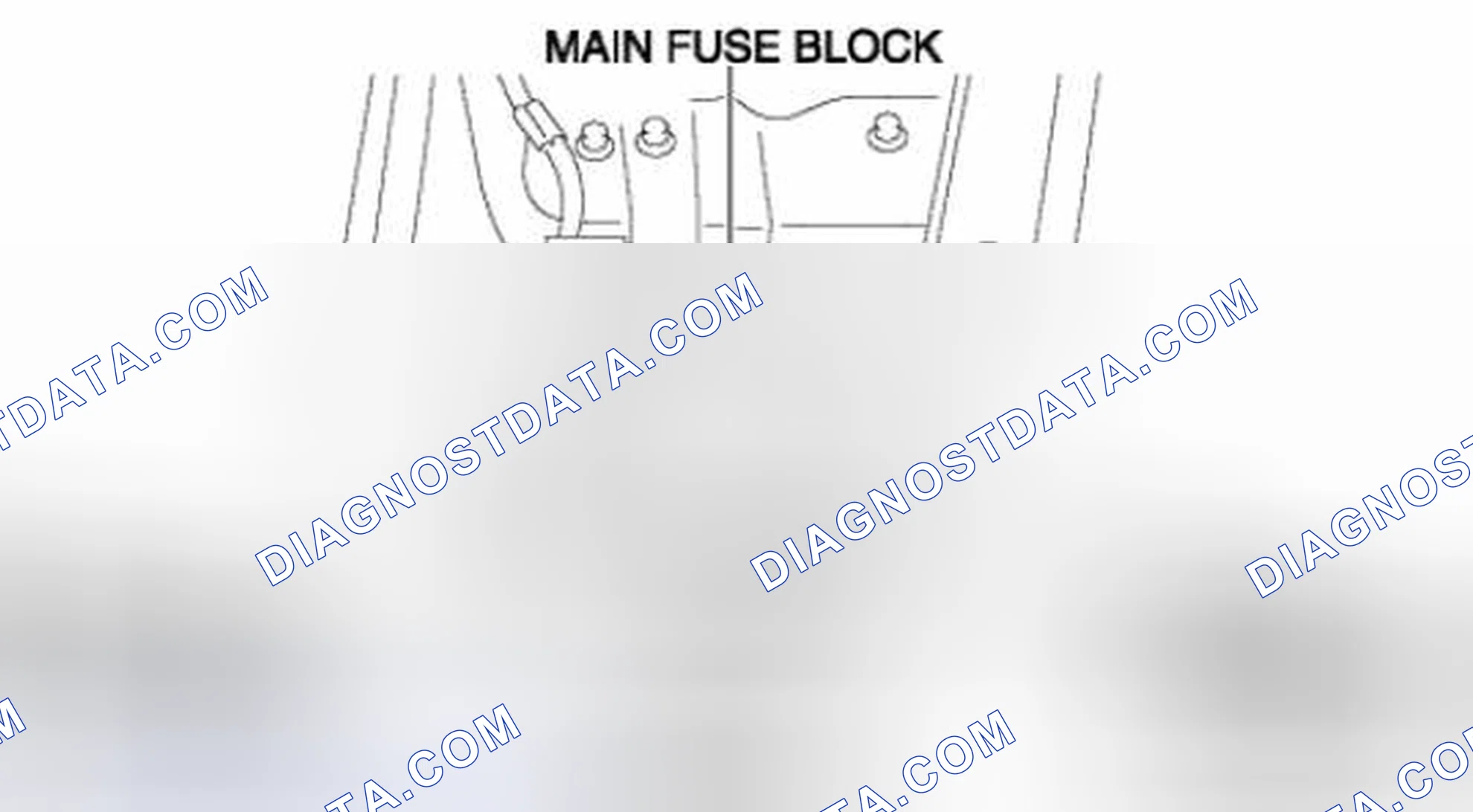 Scheme 14: MAIN FUSE REMOVAL/INSTALLATION