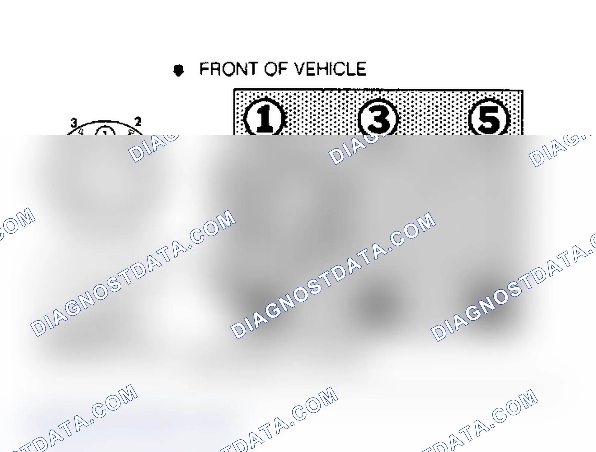 Scheme 5: Firing Order & Distributor Rotation (3.0L - VIN 3)