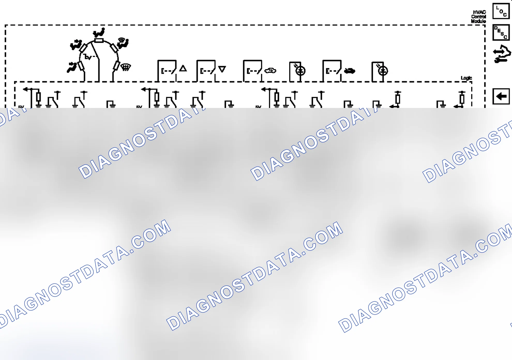 Scheme 35: Air Temperature and Mode Controls Wiring Schematics