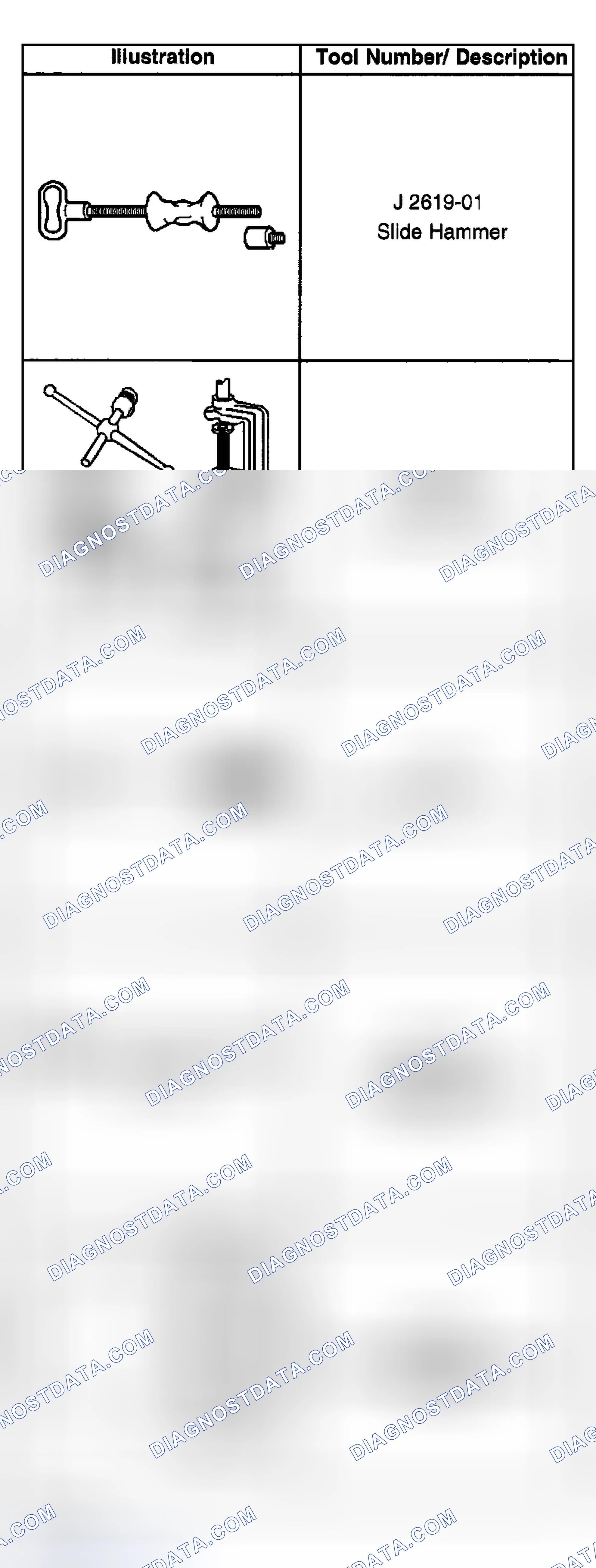Scheme 326: SPECIAL TOOLS AND EQUIPMENT
