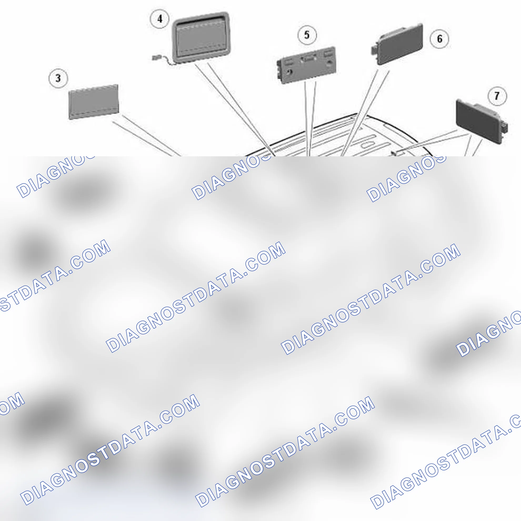 Scheme 1: INTERIOR LIGHTING COMPONENT LOCATION