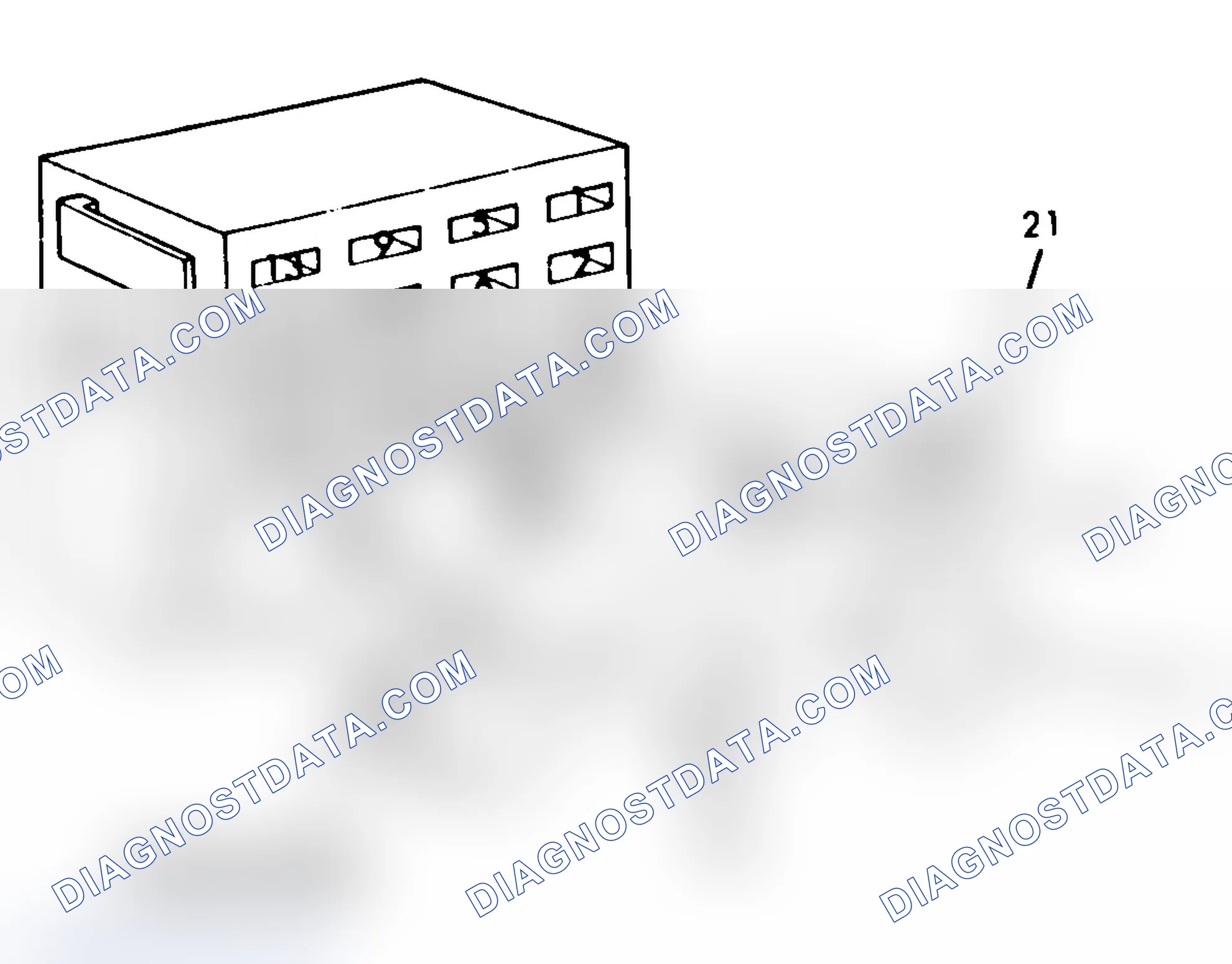 Scheme 5: FUSE PANEL IDENTIFICATION (1983-85 MODELS)