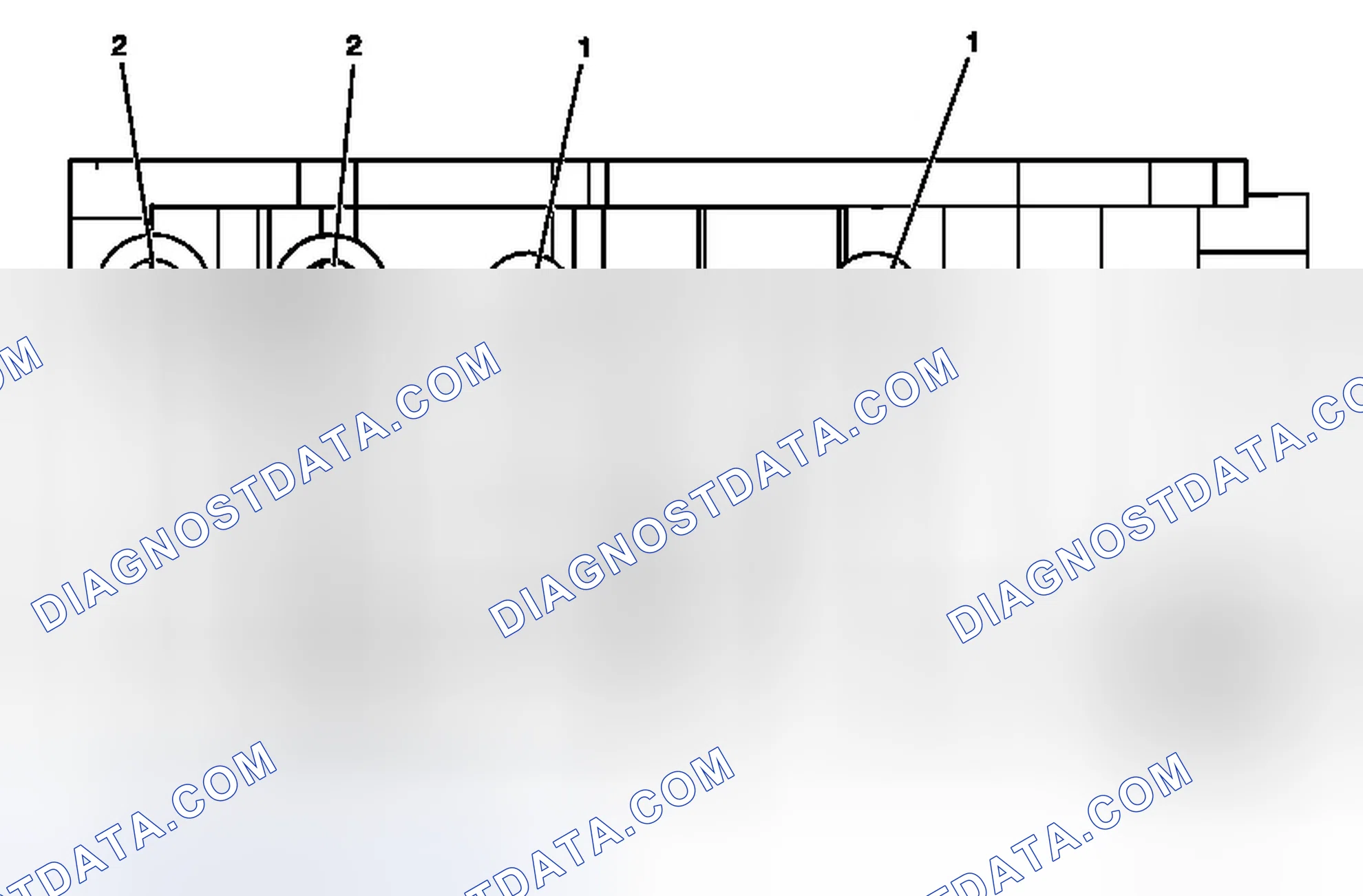 Scheme 412: Cylinder Head - Rear View