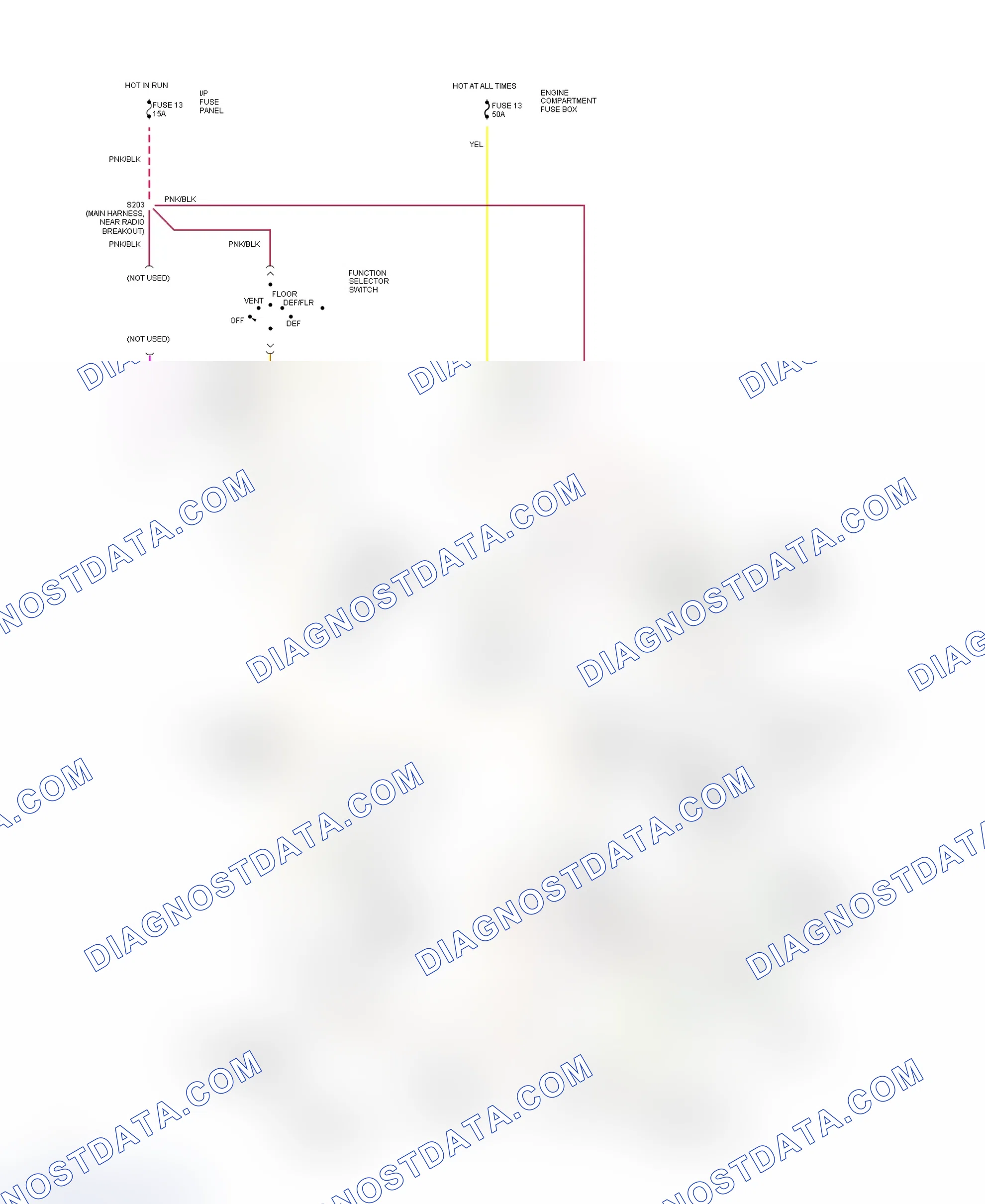 Scheme 3: Main & Auxiliary Heater System Wiring Diagram ("E" Series)