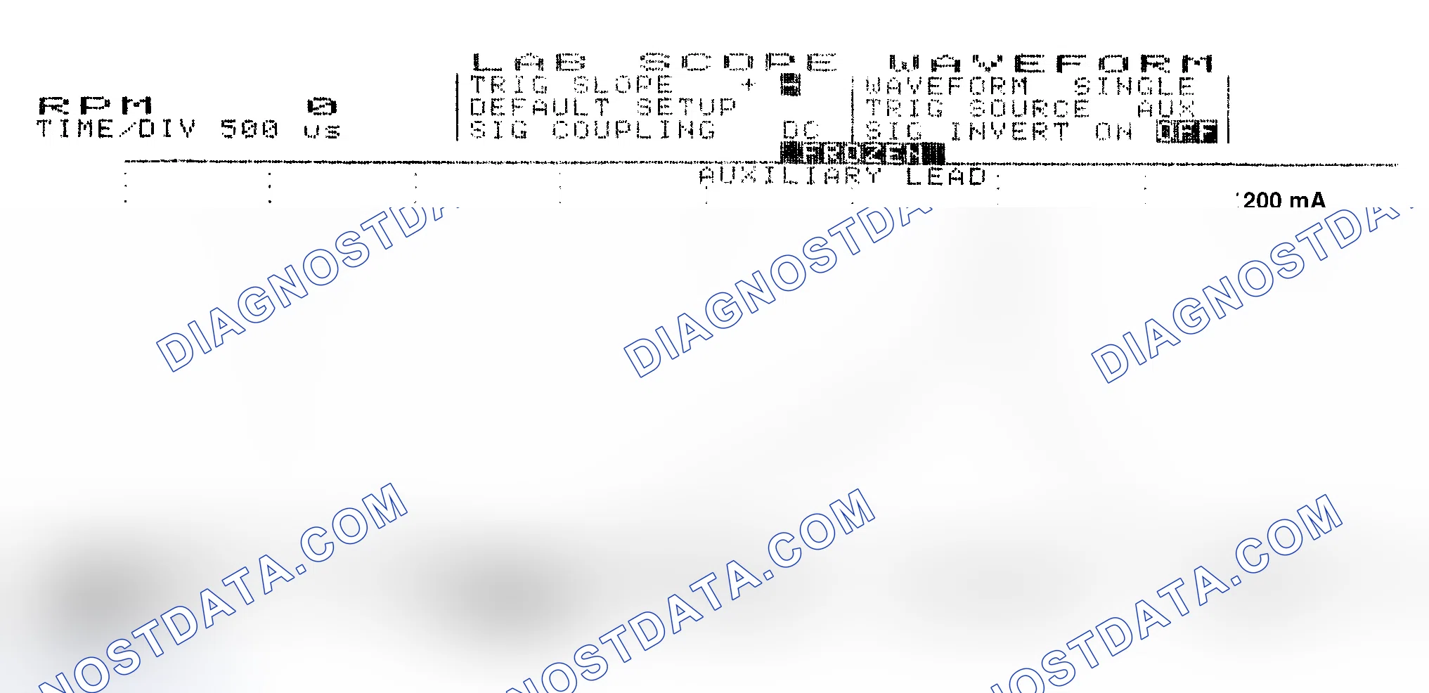 Scheme 17: Single Injector w/Normal Current Flow - Current Pattern