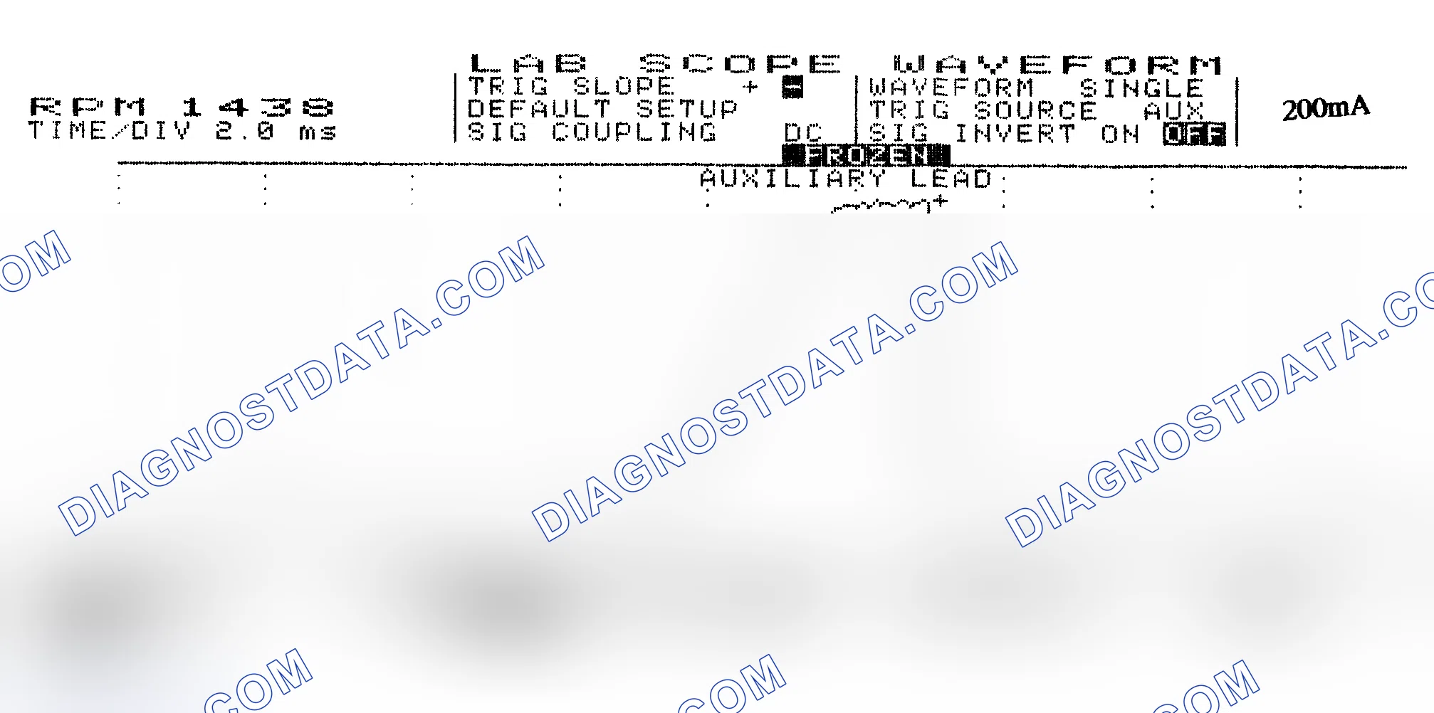 Scheme 15: Single Injector w/Normal Current Flow - Current Pattern