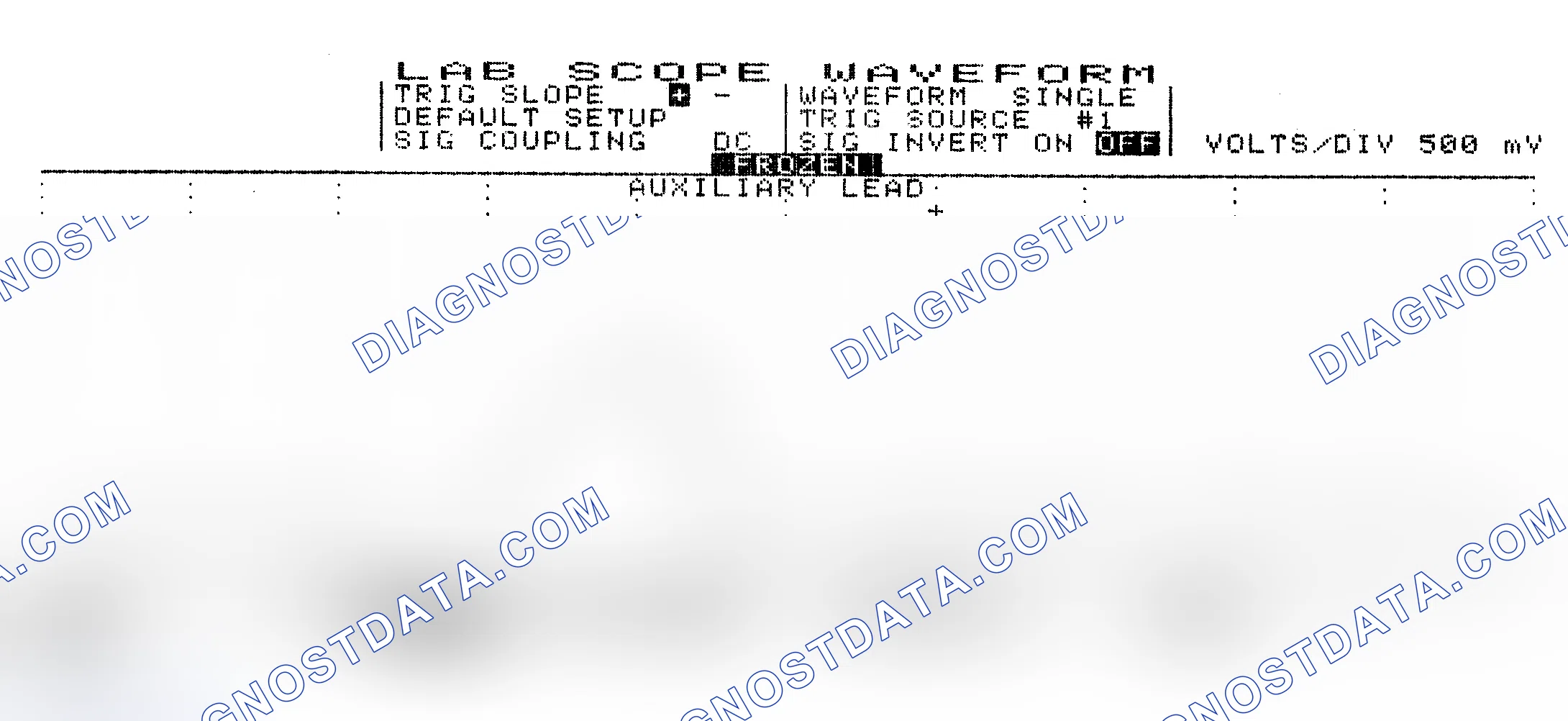 Scheme 10: Single Injector w/Excessive Current Flow - Current Pattern