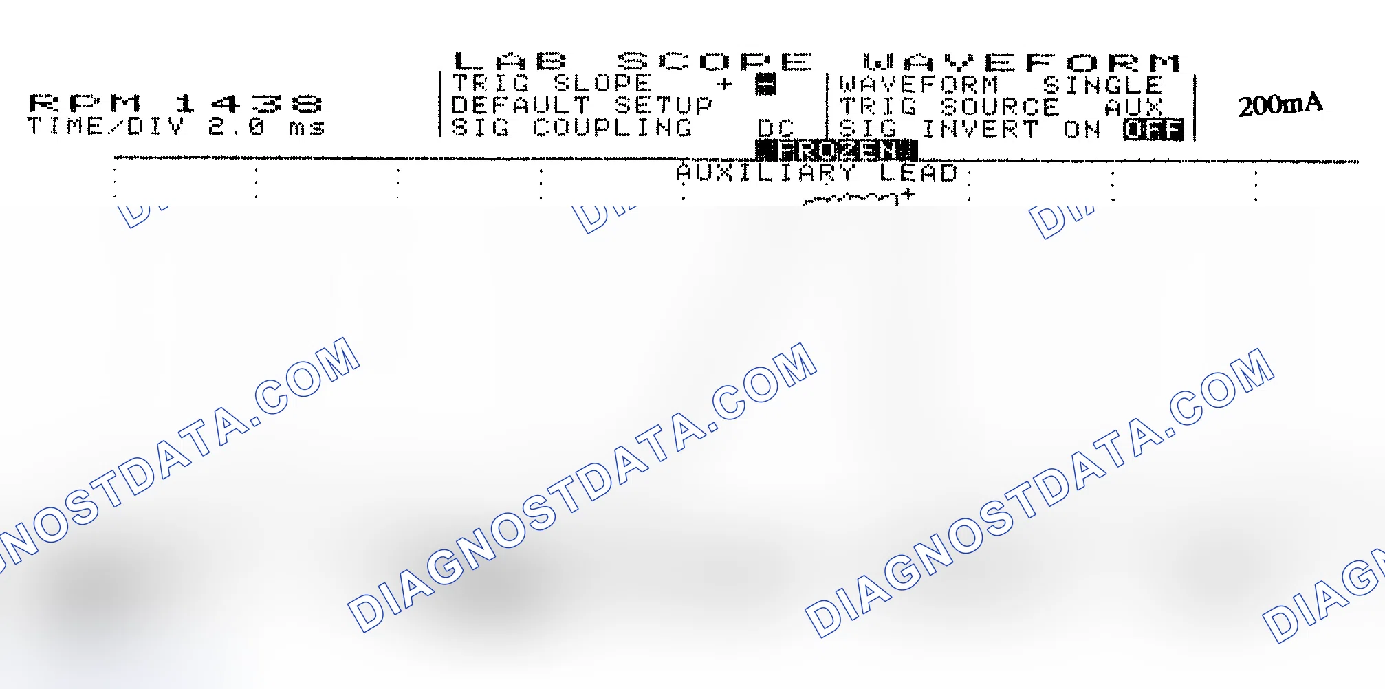 Scheme 15: Single Injector w/Normal Current Flow - Current Pattern