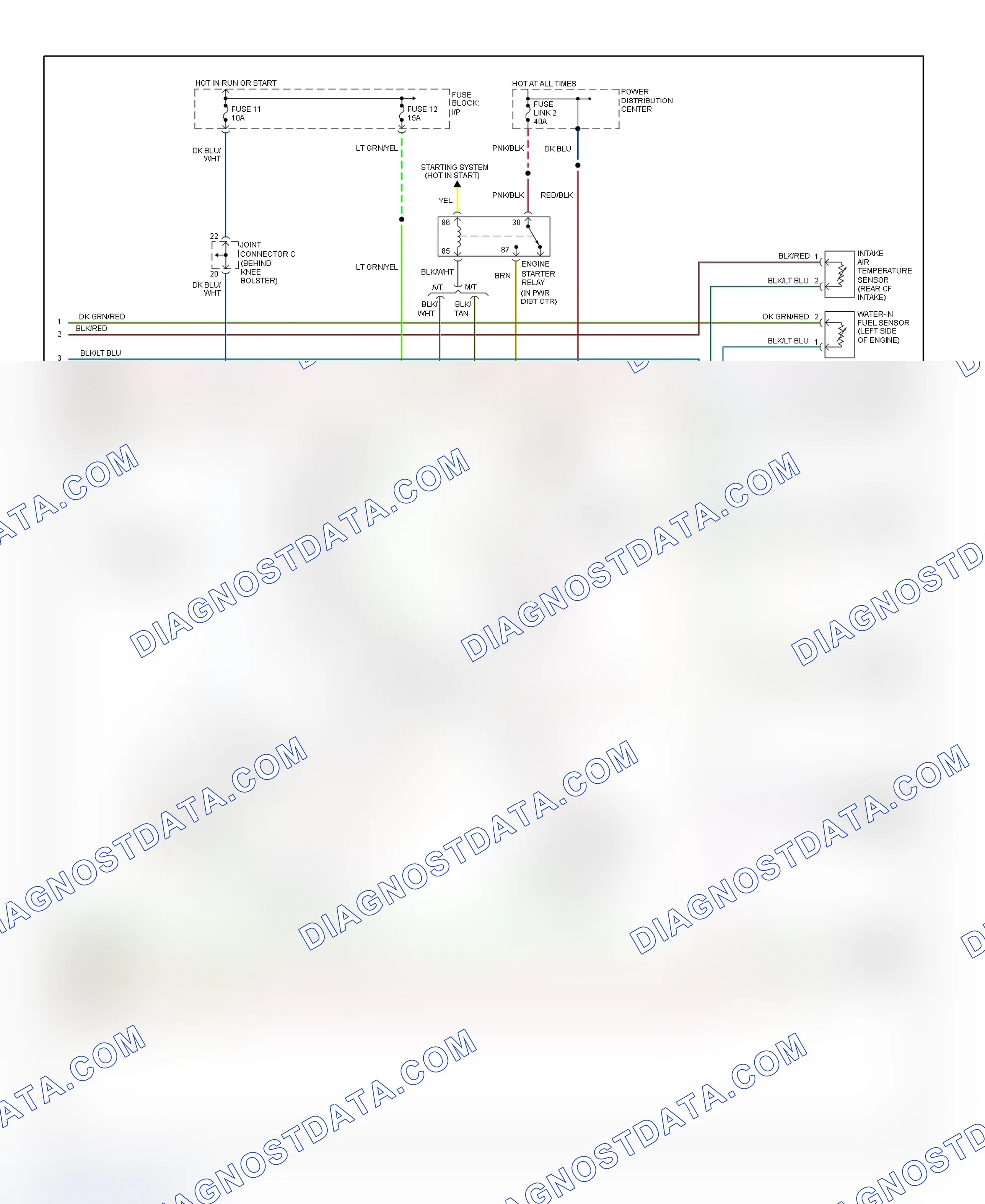 Scheme 142: Wiring Diagram (Ram Pickup - 5.9L Diesel - 2 Of 2)