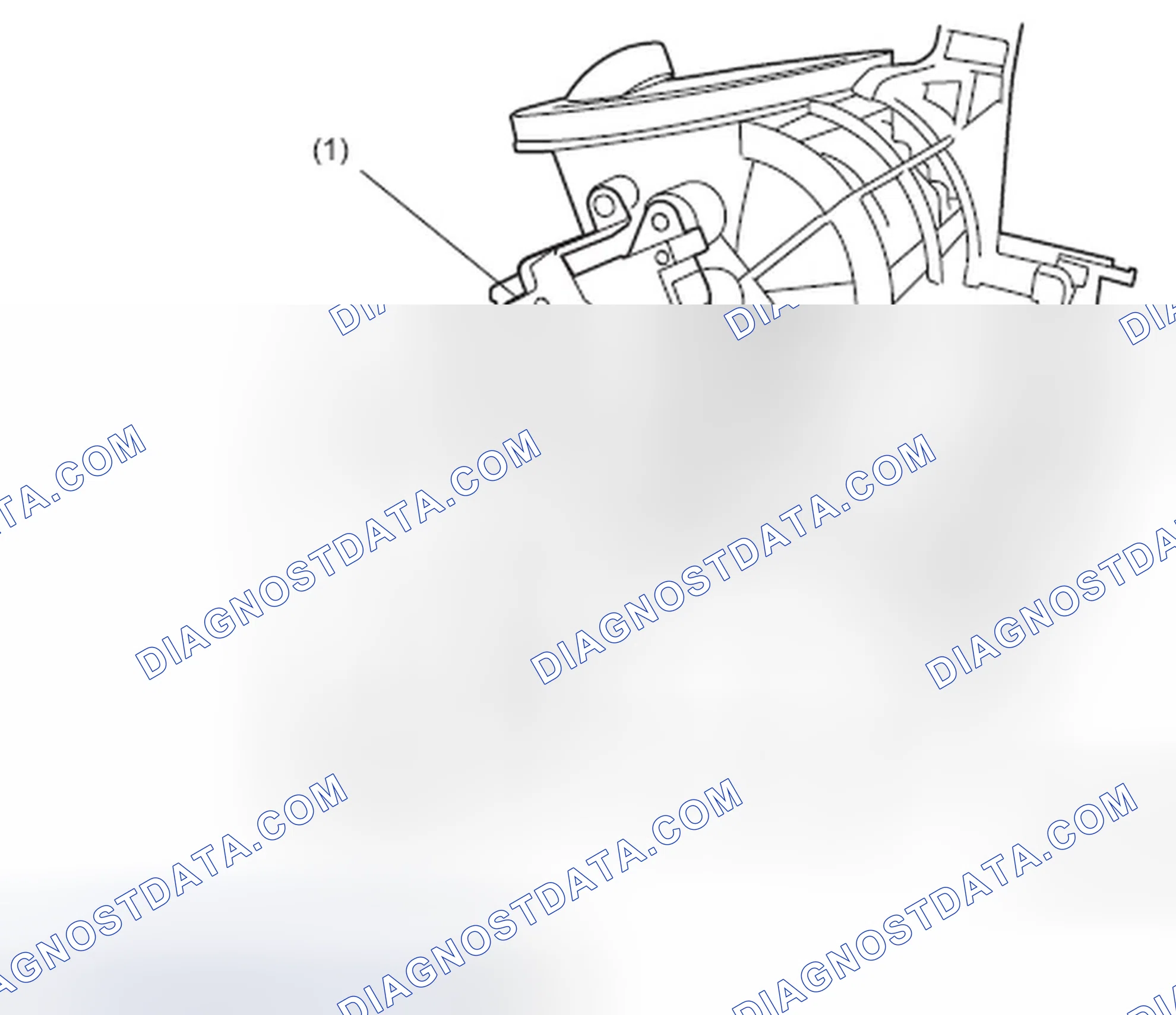 Scheme 38: FRESH/RECIRC DOOR ACTUATOR