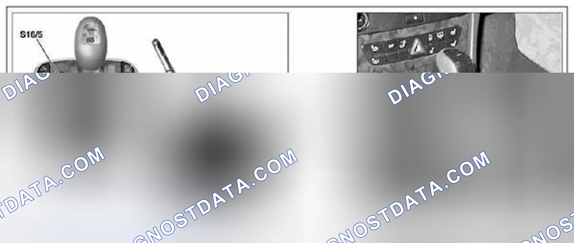 Scheme 183: Center shifter console, location/task/design/function - GF27.60-P-5100NTL