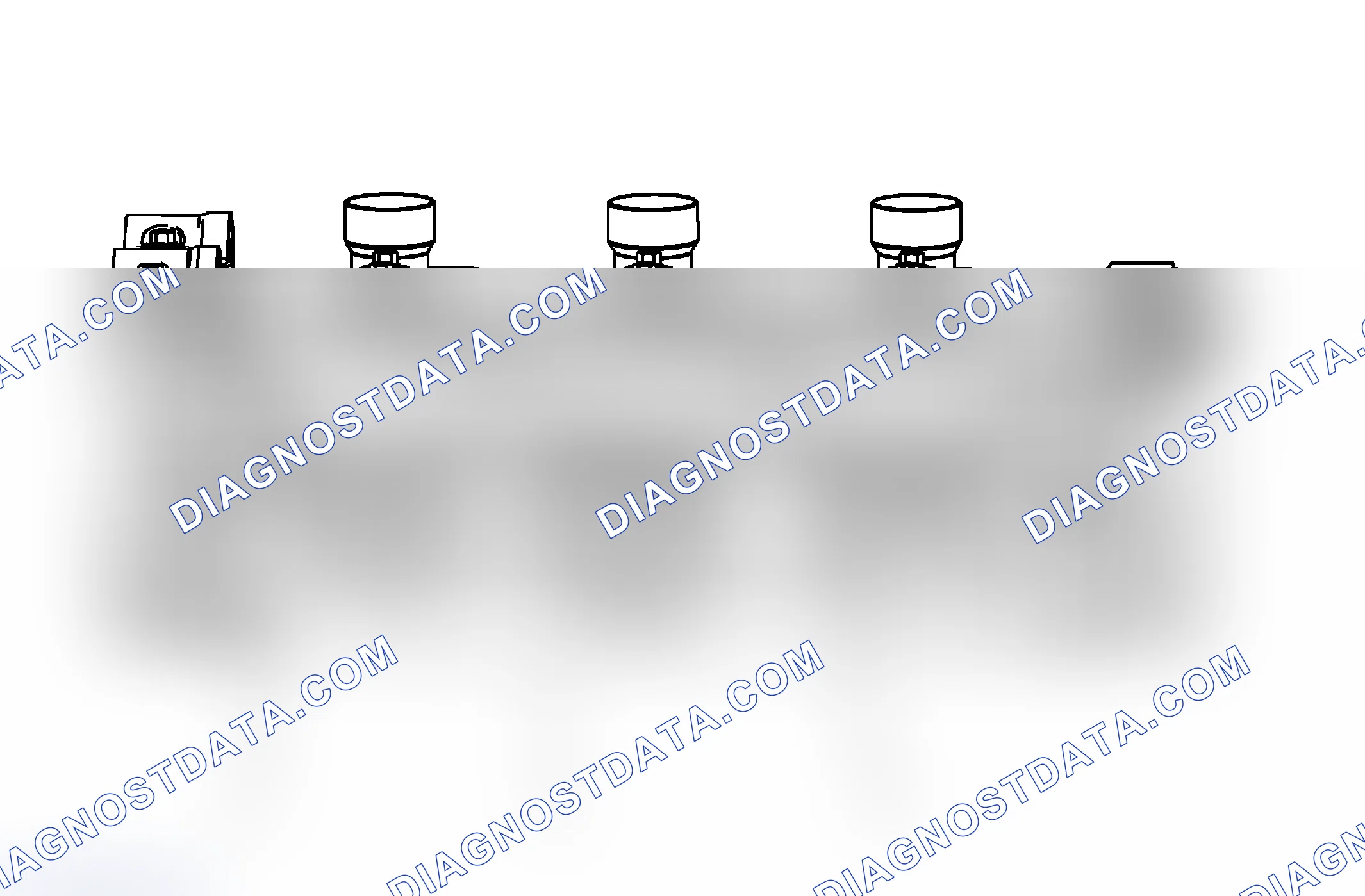 Scheme 131: Right Cylinder Head Intake Face (LLT)