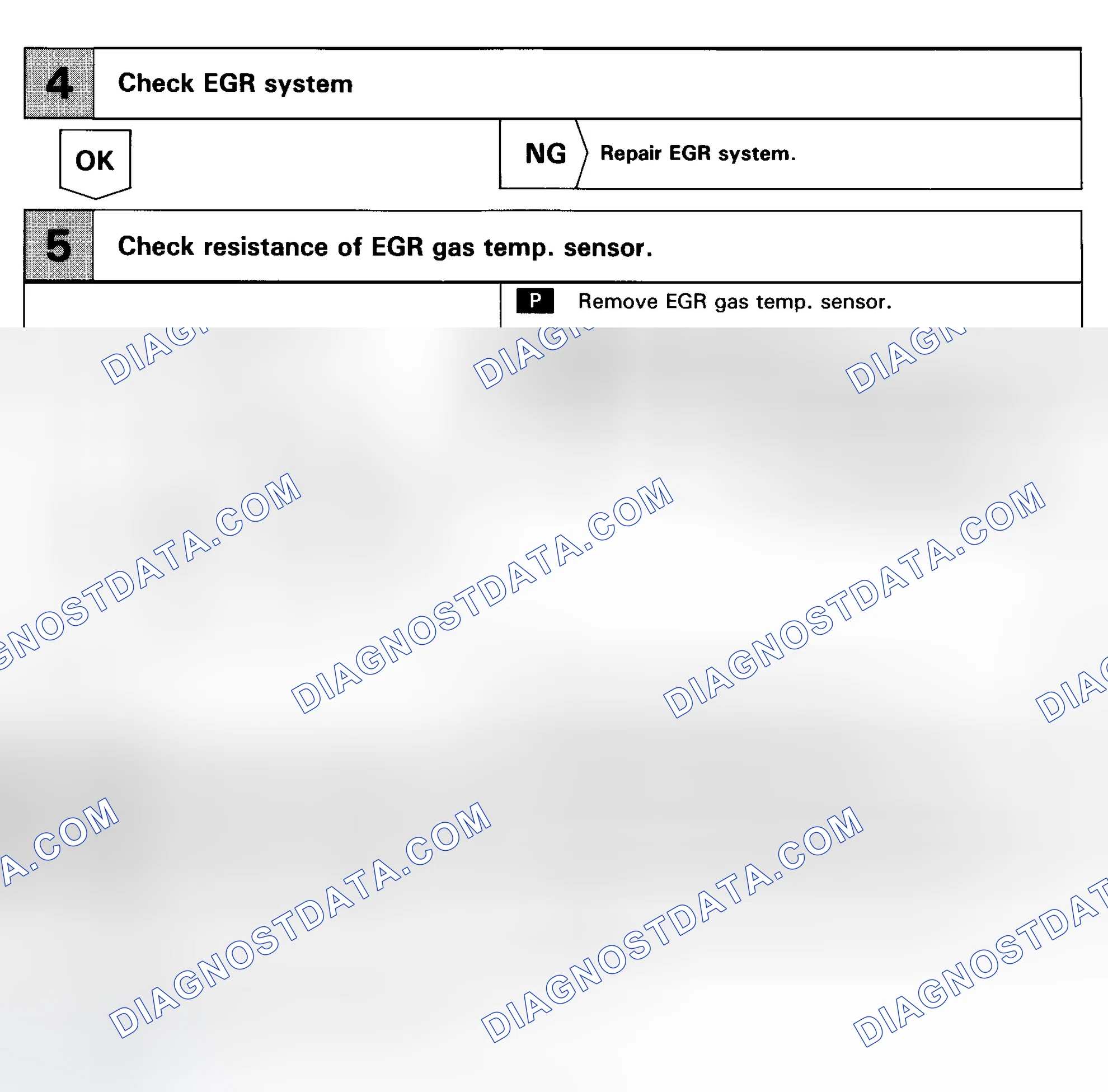 Scheme 59: Code 71 Flow Chart (1 Of 2) EGR System Malfunction
