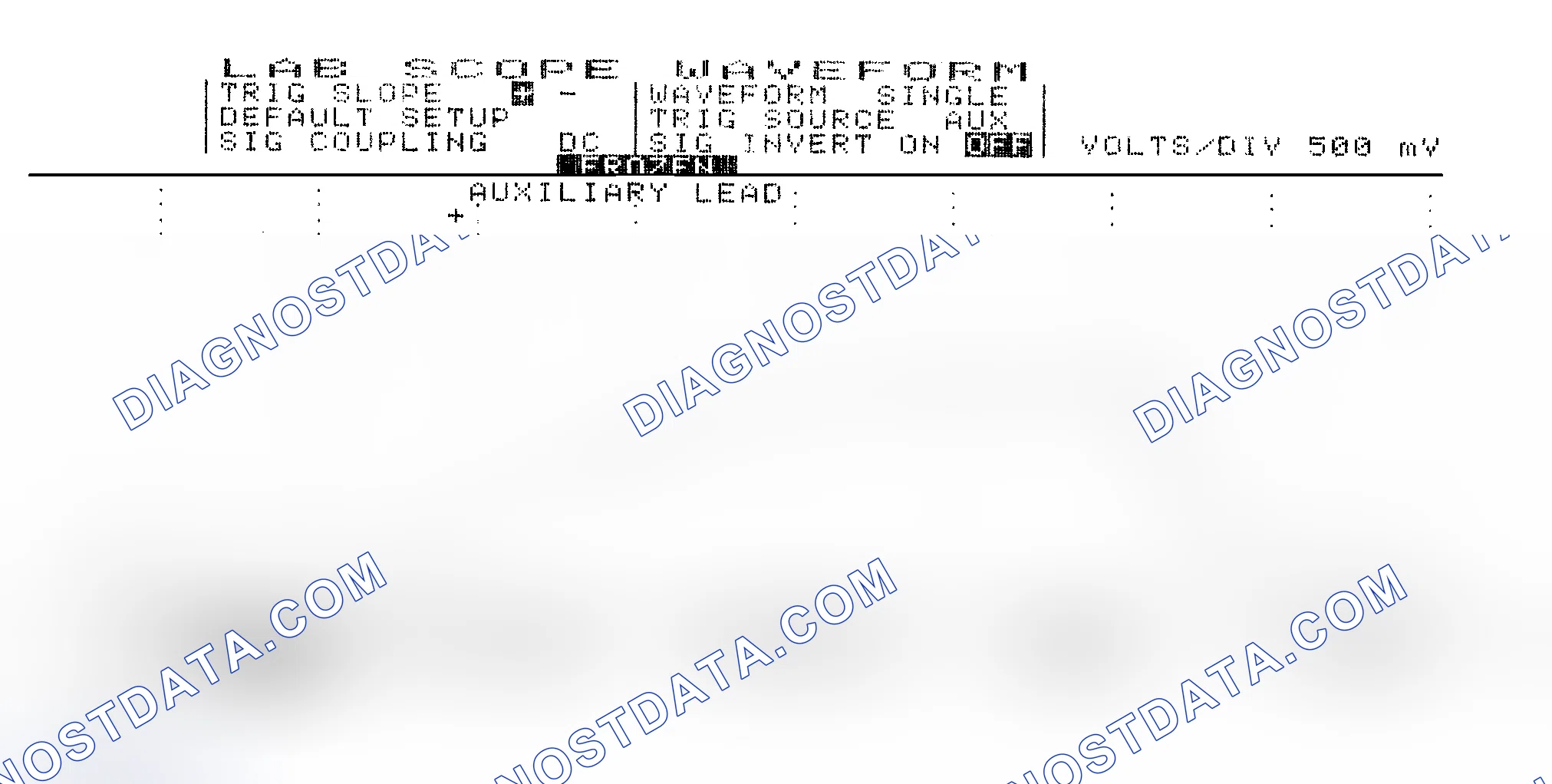 Scheme 14: Single Injector w/Excessive Current Flow - Current Pattern