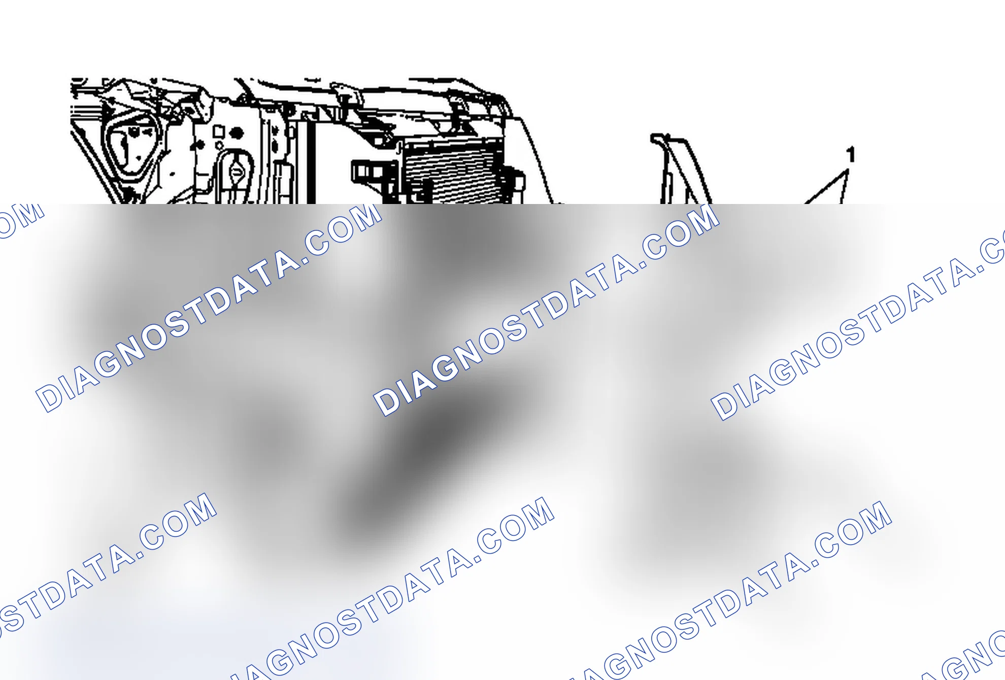 Scheme 18: Radiator Air Side Baffle Replacement - Right Side