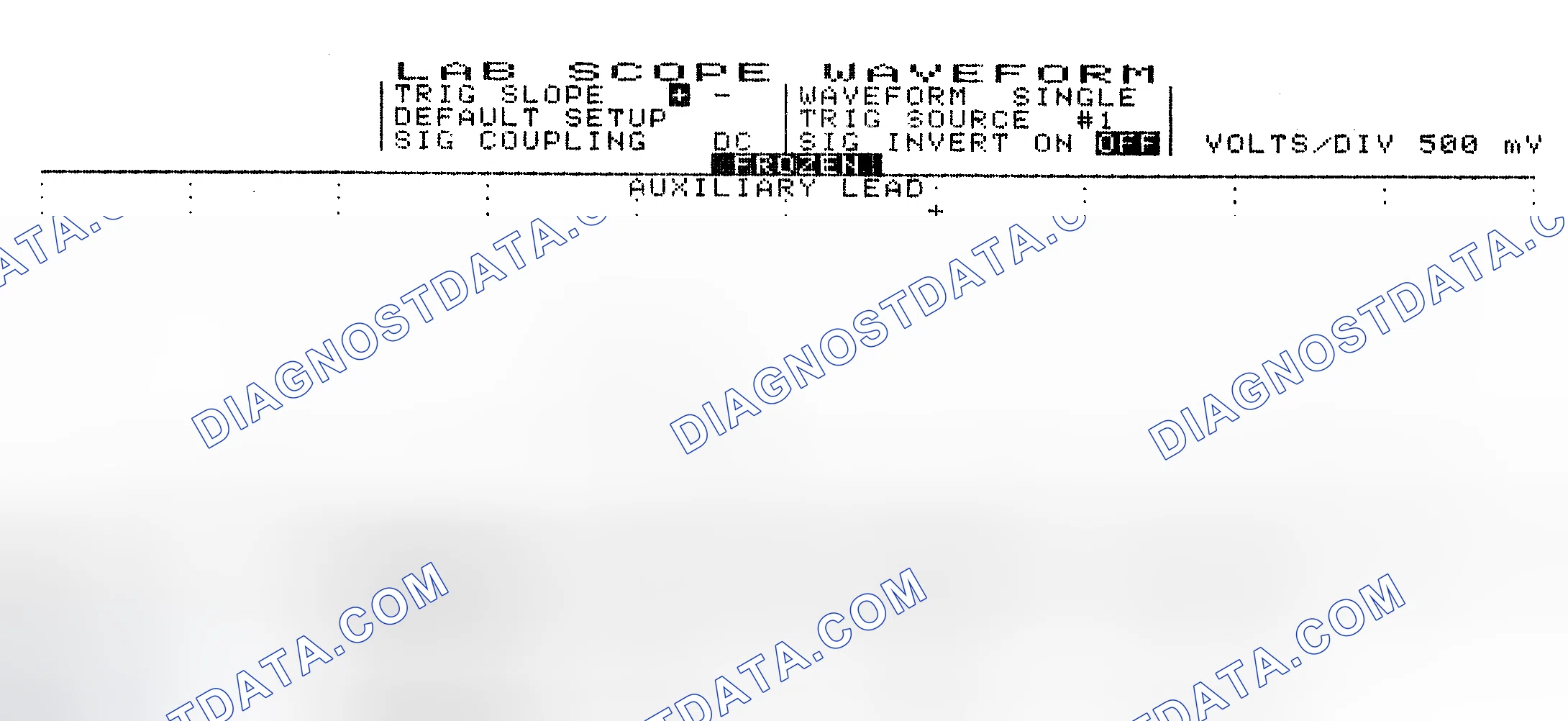 Scheme 10: Single Injector w/Excessive Current Flow - Current Pattern