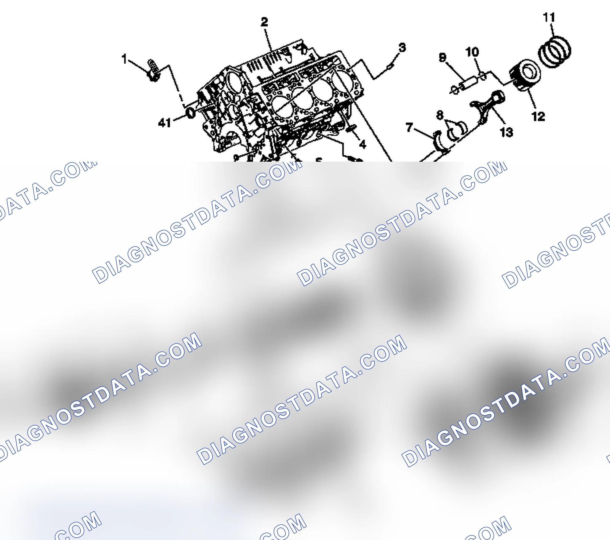 Scheme 49: Engine Block and Components
