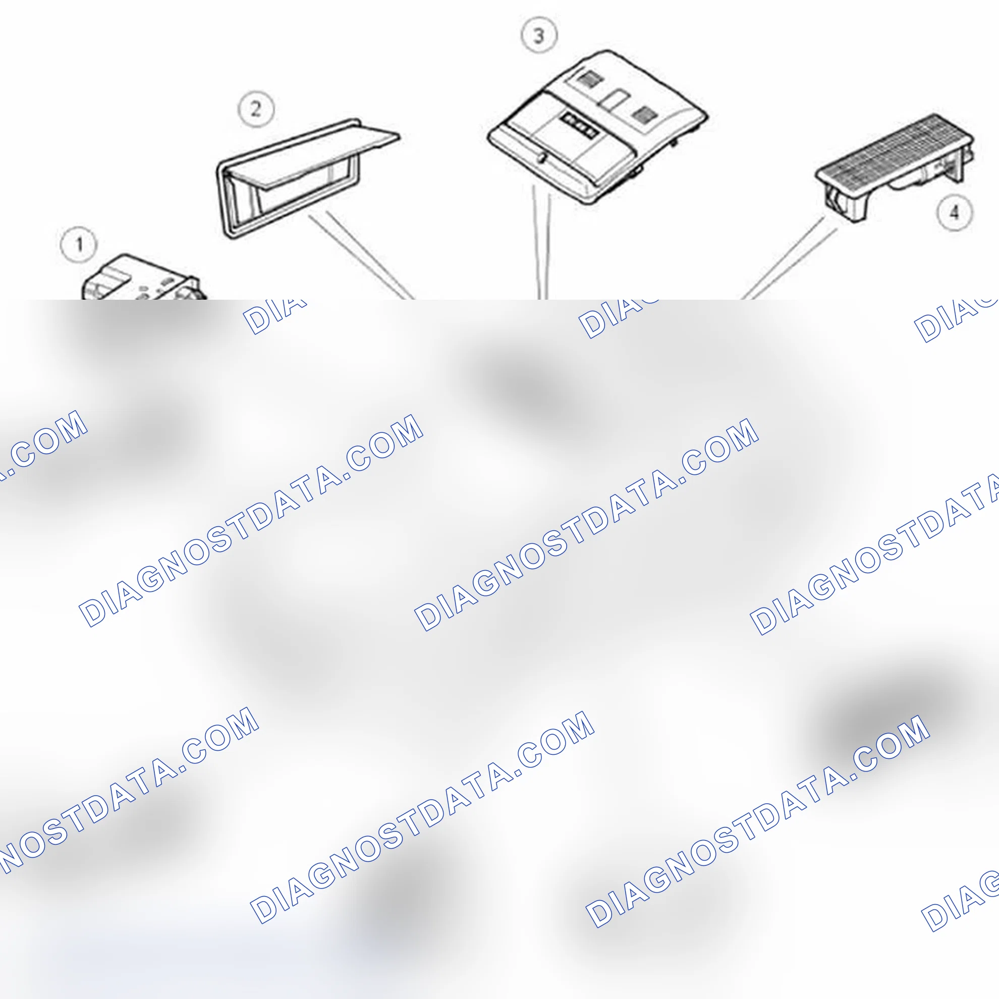 Scheme 1: INTERIOR LIGHTING COMPONENT LOCATION