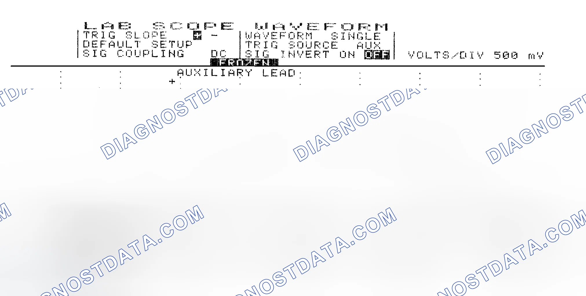 Scheme 14: Single Injector w/Excessive Current Flow - Current Pattern
