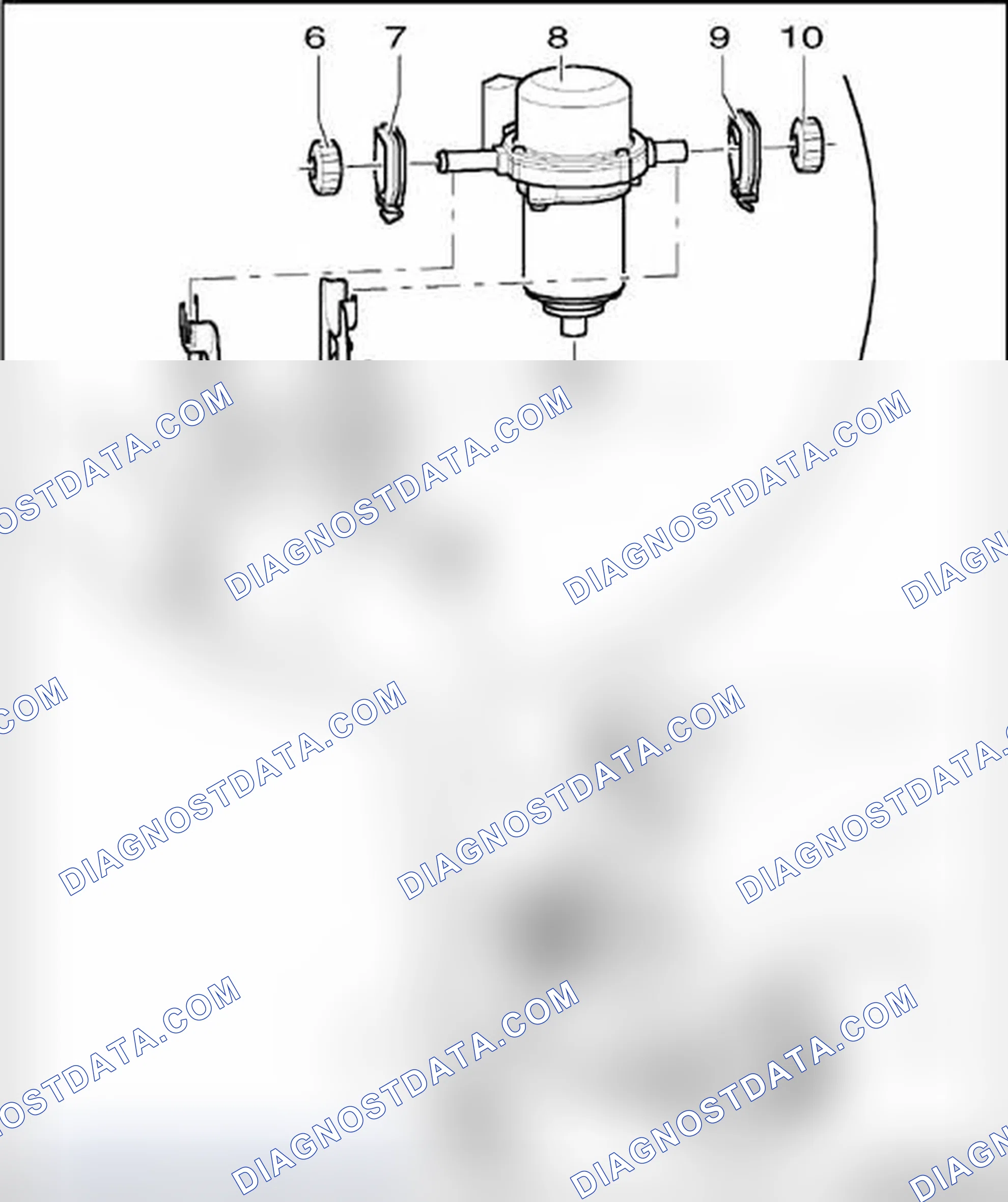 Scheme 150: Brake system vacuum pump V192