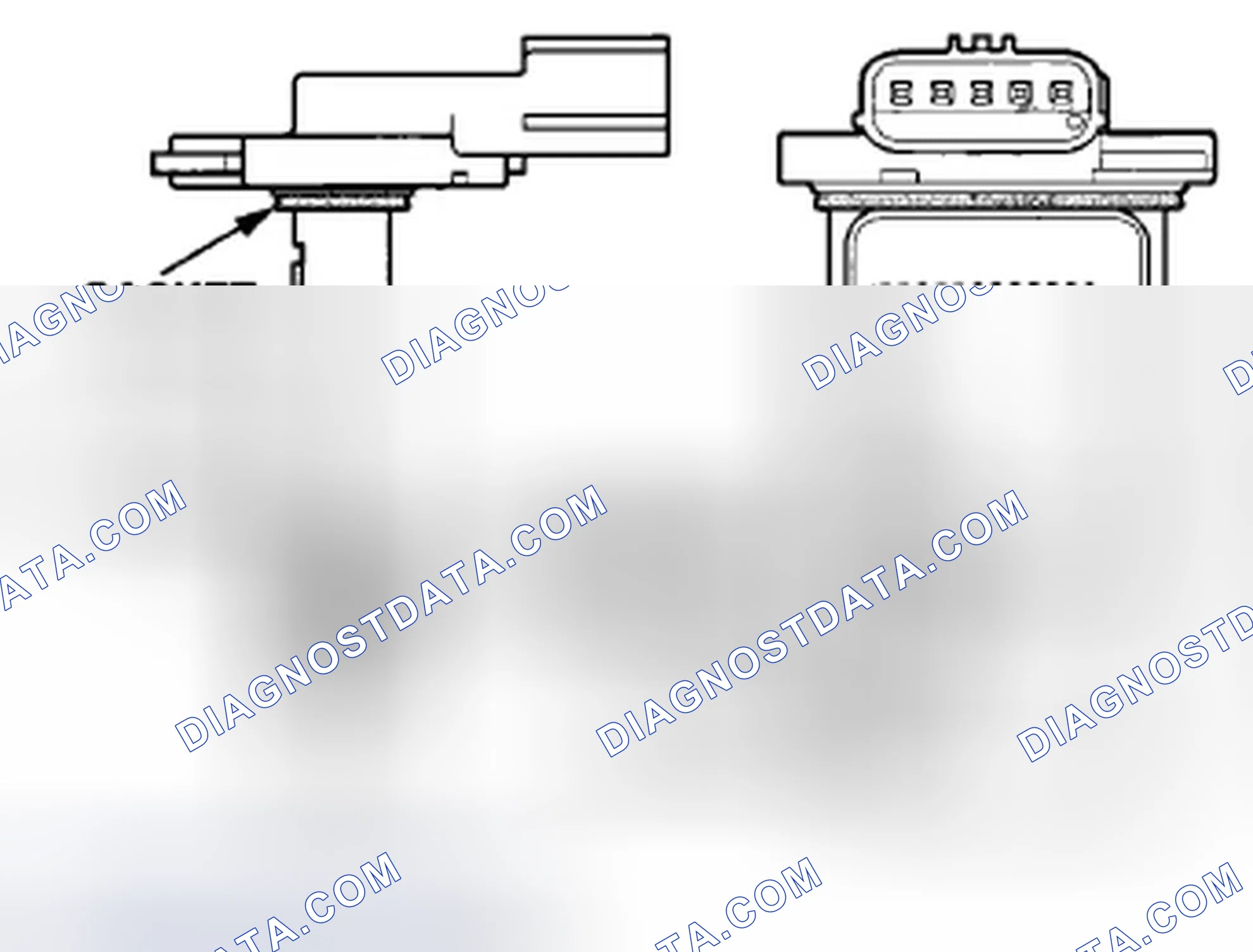 Scheme 652: Mass Air Flow (MAF) Sensor/Intake Air Temperature (IAT) Sensor