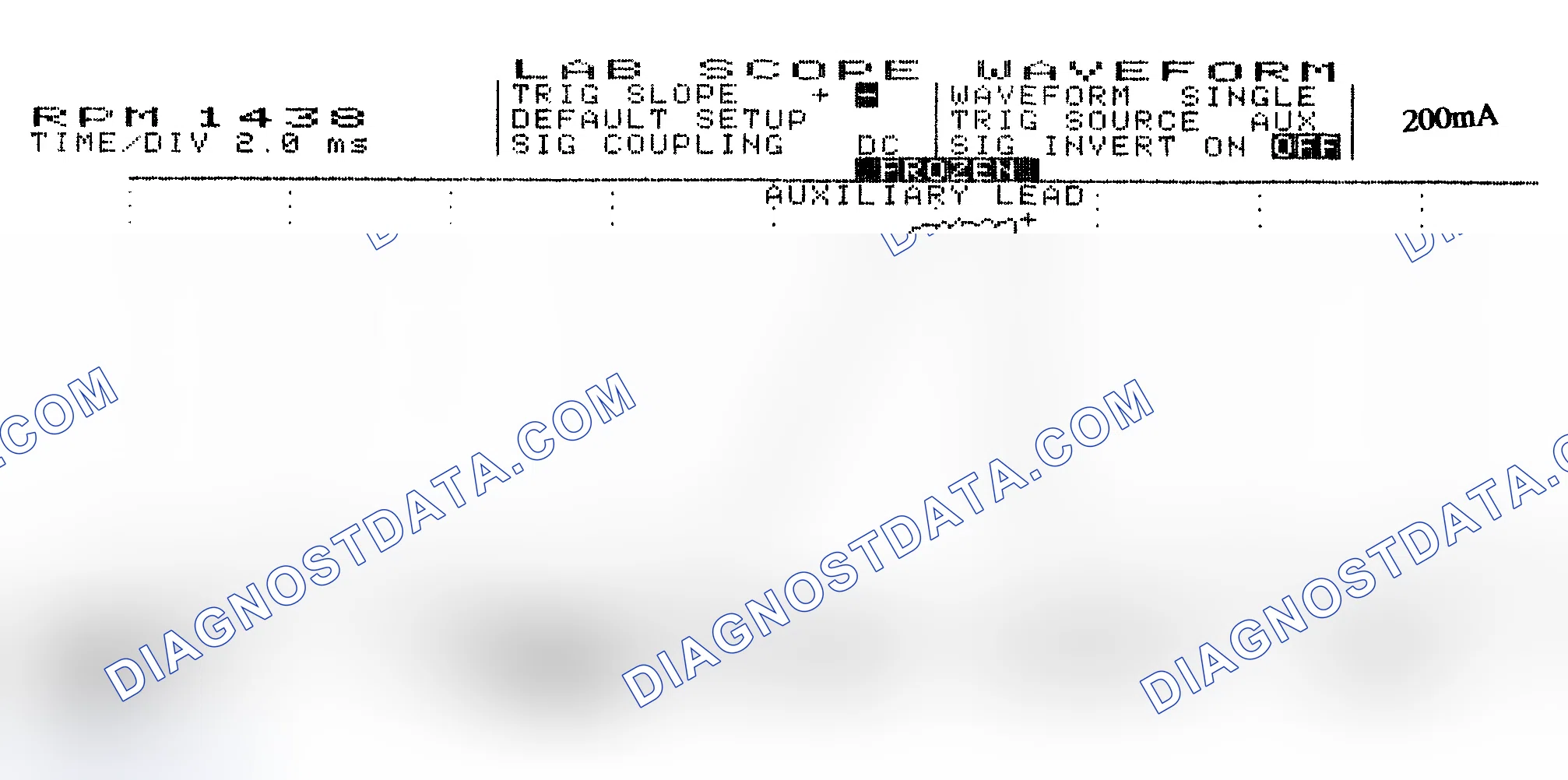 Scheme 15: Single Injector w/Normal Current Flow - Current Pattern
