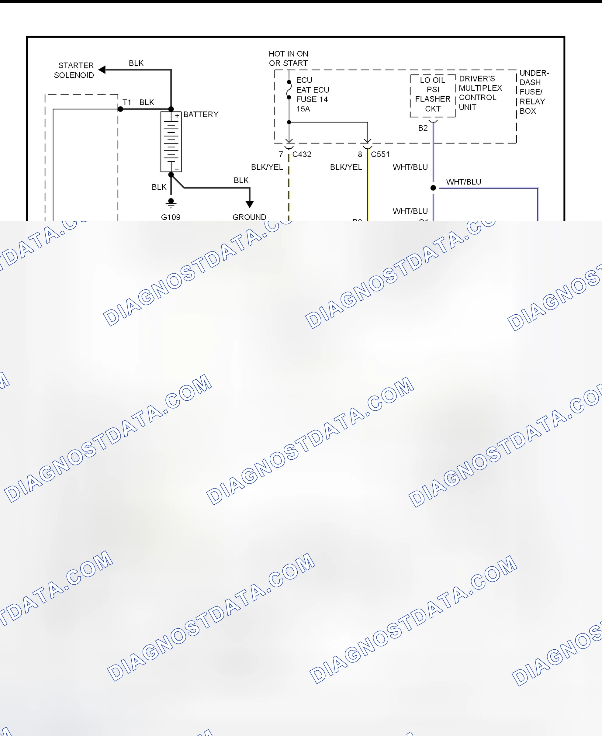 Scheme 3: Charging System Wiring Diagram (Prelude)