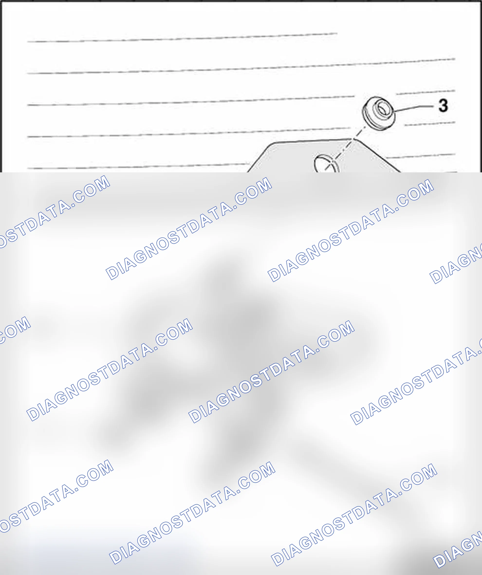 Scheme 182: Rear window wiper motor, assembly