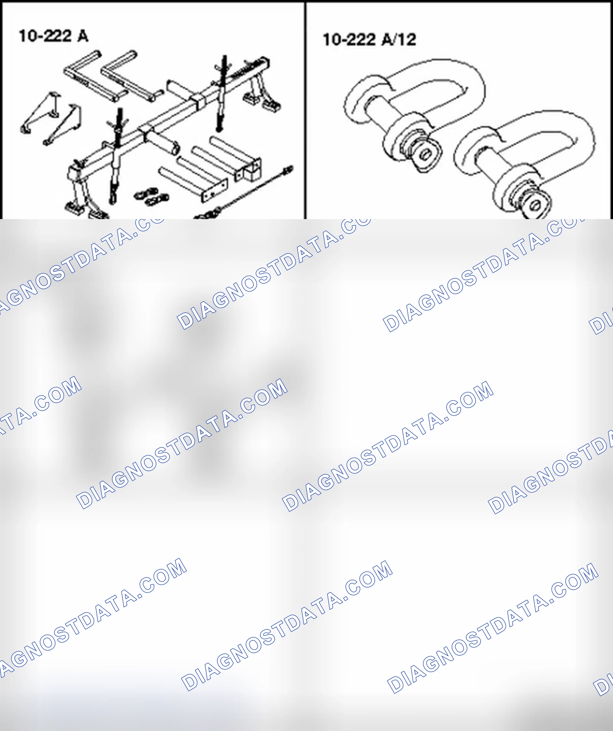 Scheme 88: Left and right engine mounts, removing and installing