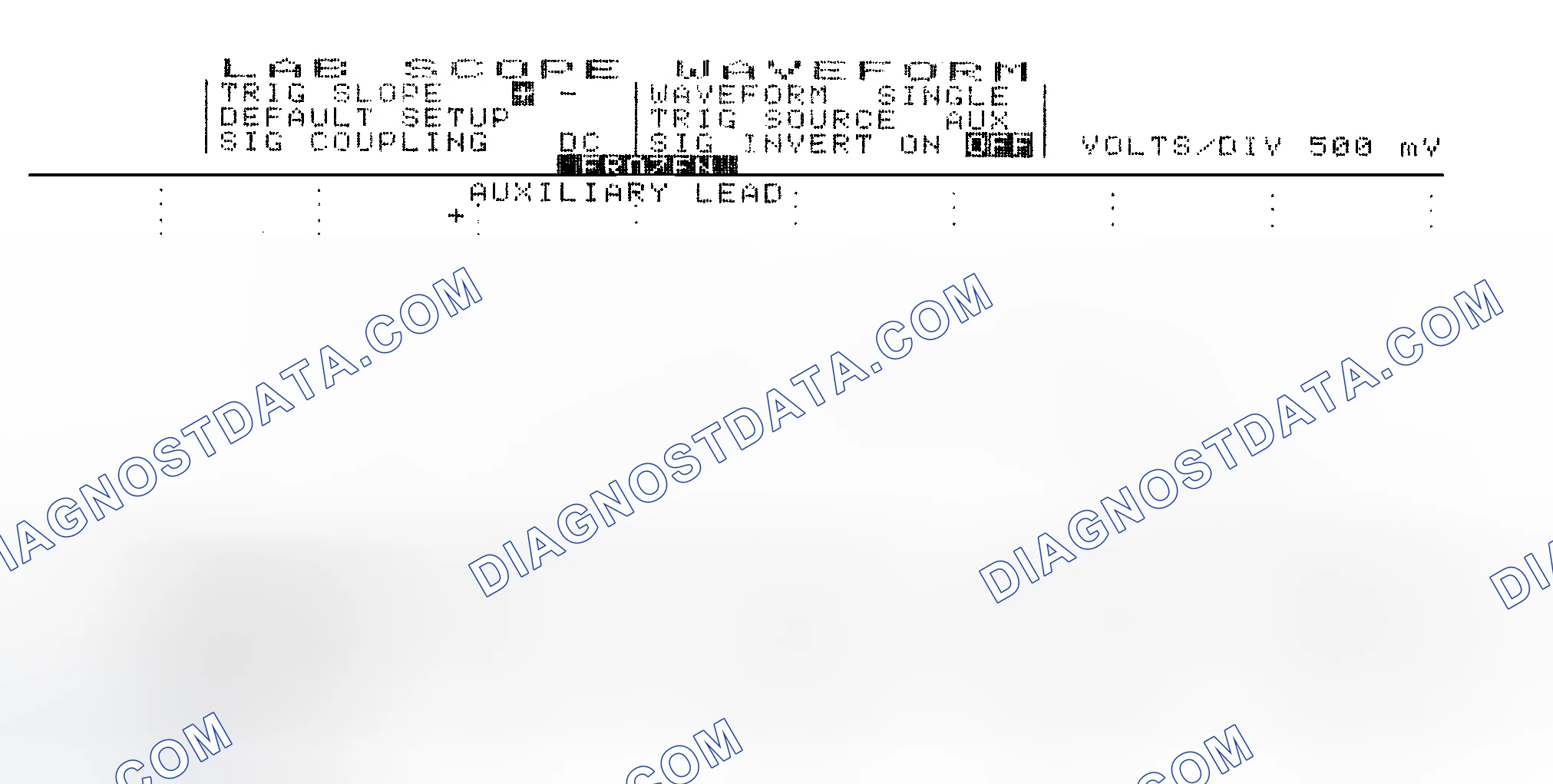 Scheme 14: Single Injector w/Excessive Current Flow - Current Pattern