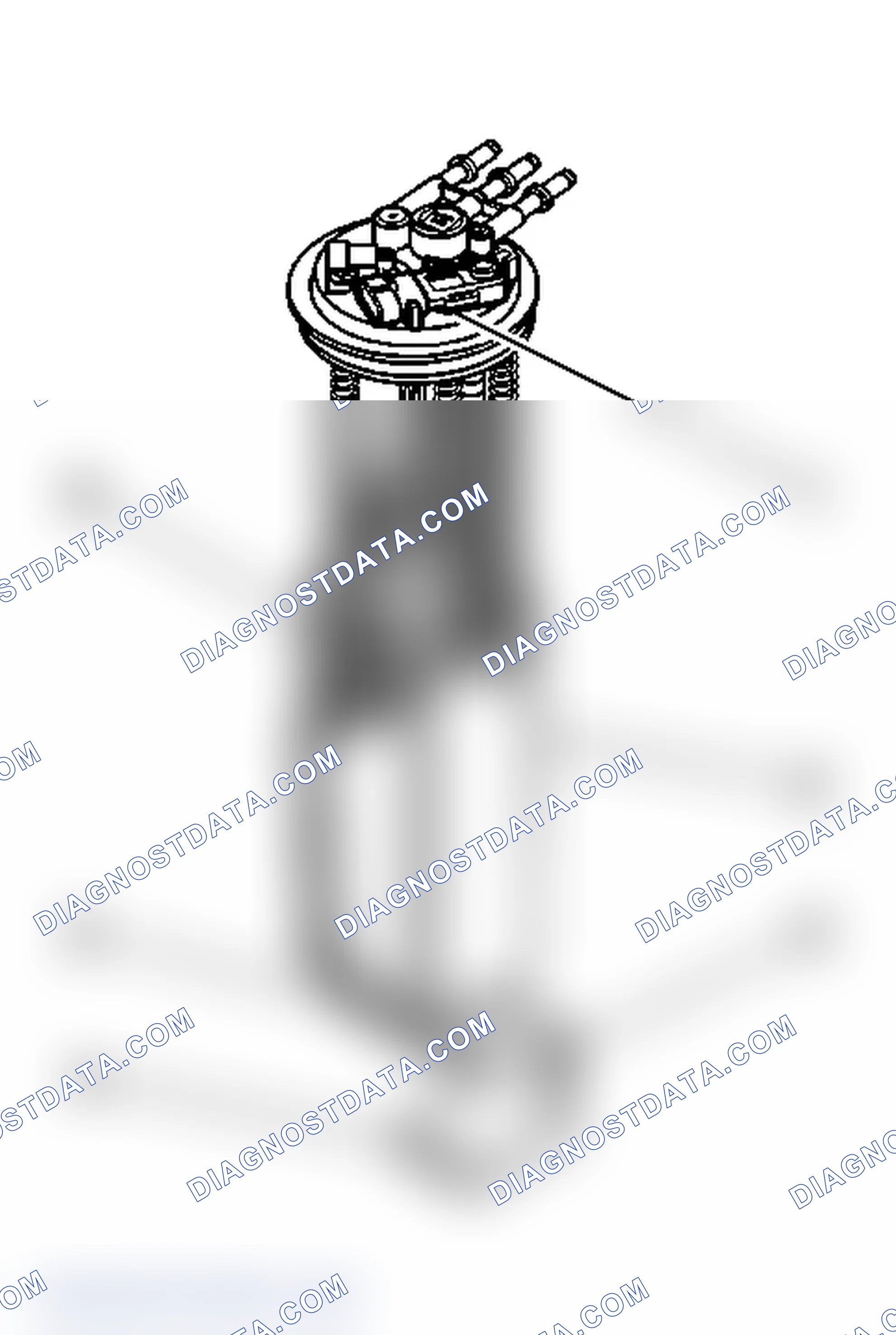 Scheme 117: Fuel Sender Assembly