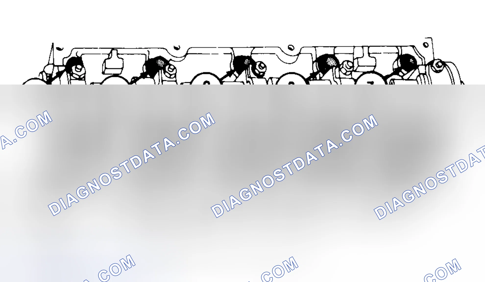 Scheme 7: Typical Cylinder Head Tightening or Loosening Sequence