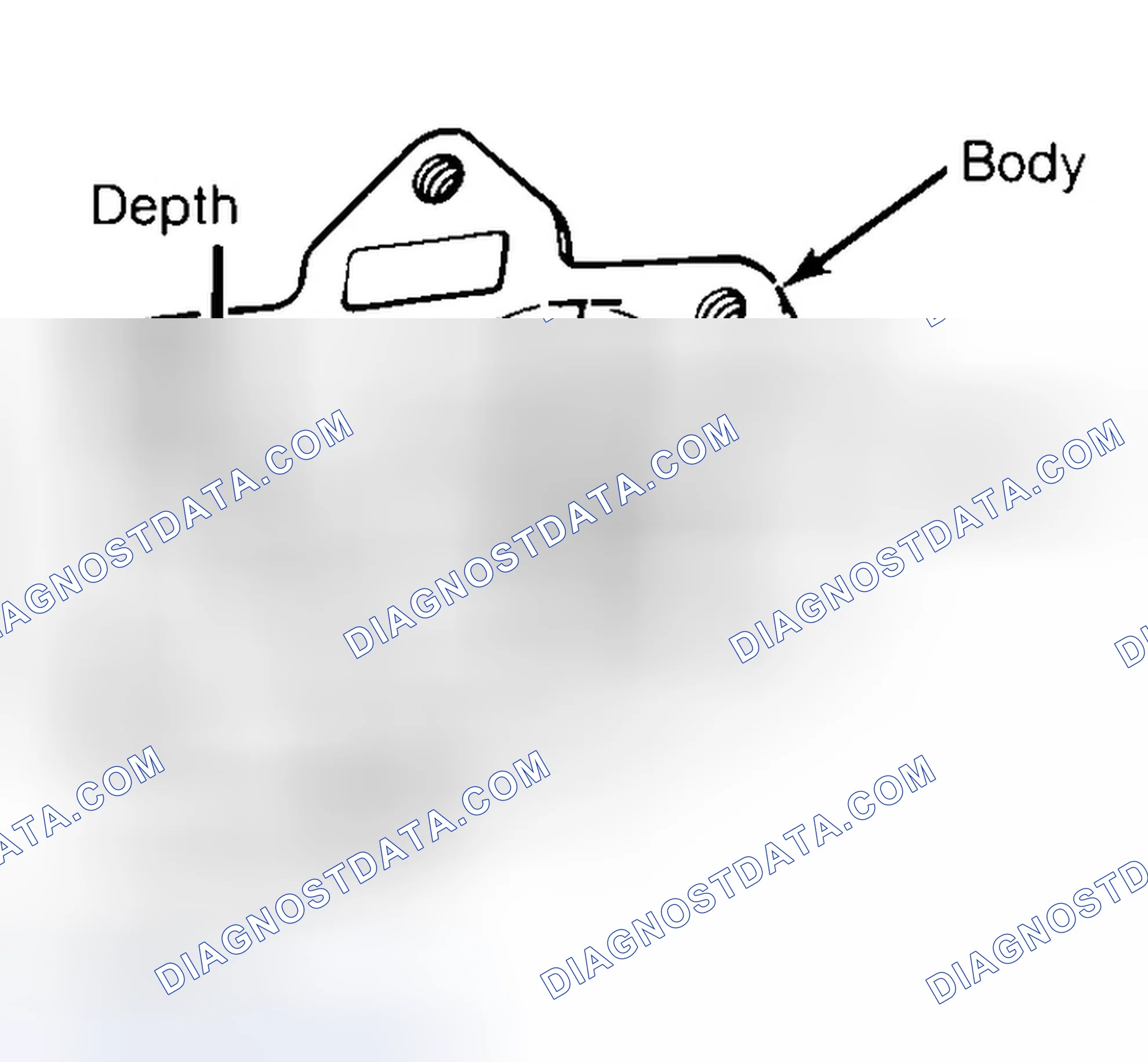 Scheme 35: Measuring Oil Pump Gear Cavity