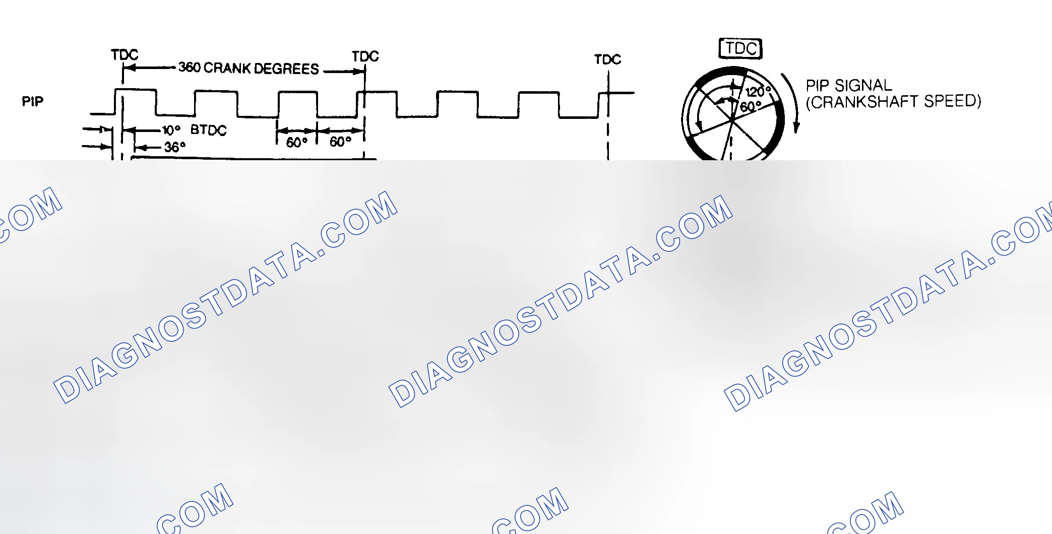 Scheme 166: DIS Signal Diagram (3.0L SHO & 3.8L SC)