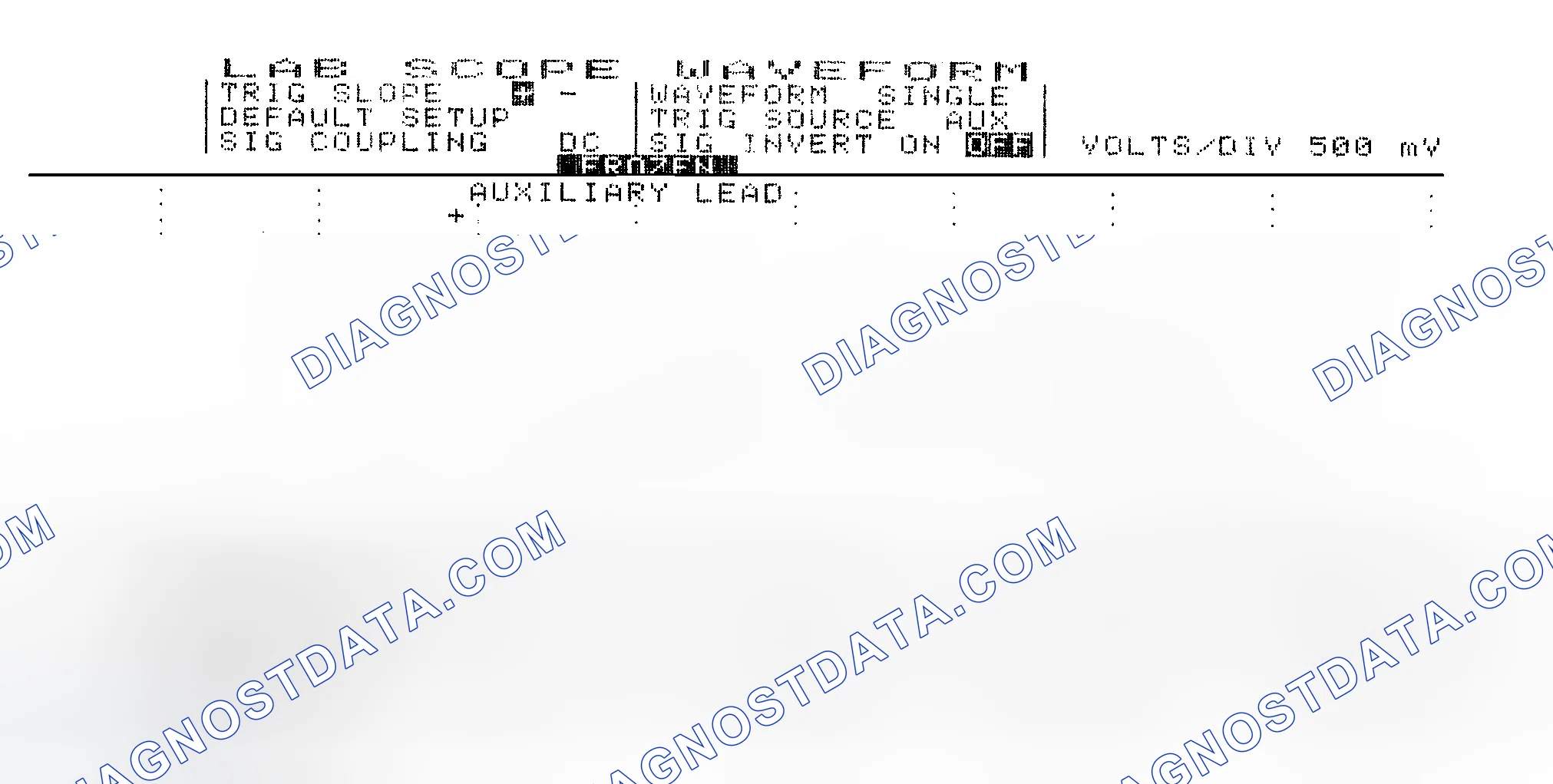 Scheme 14: Single Injector w/Excessive Current Flow - Current Pattern