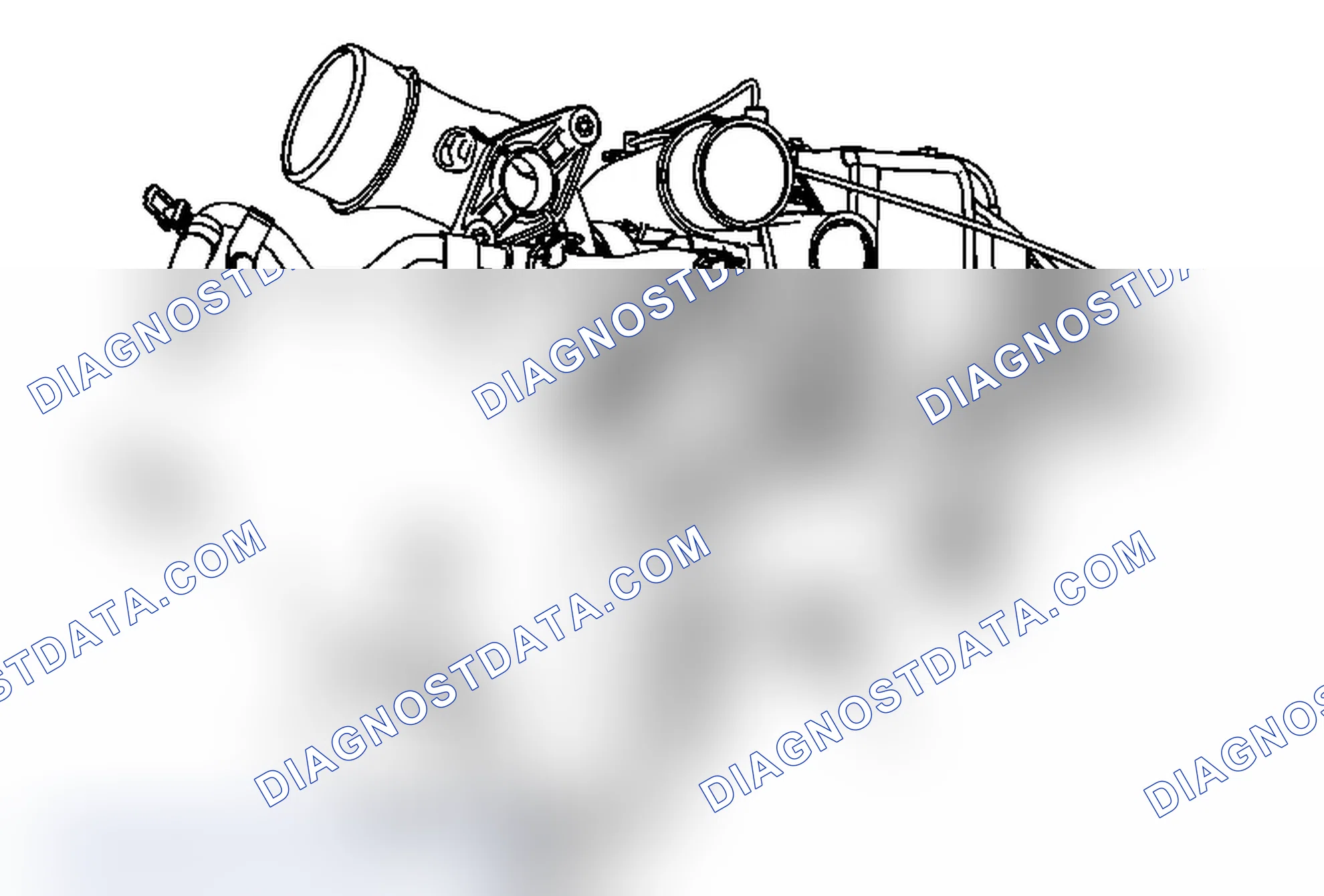 Scheme 15: Turbocharger Coolant Hoses/Pipes Replacement (Return to Turbocharger-LGH/LML)