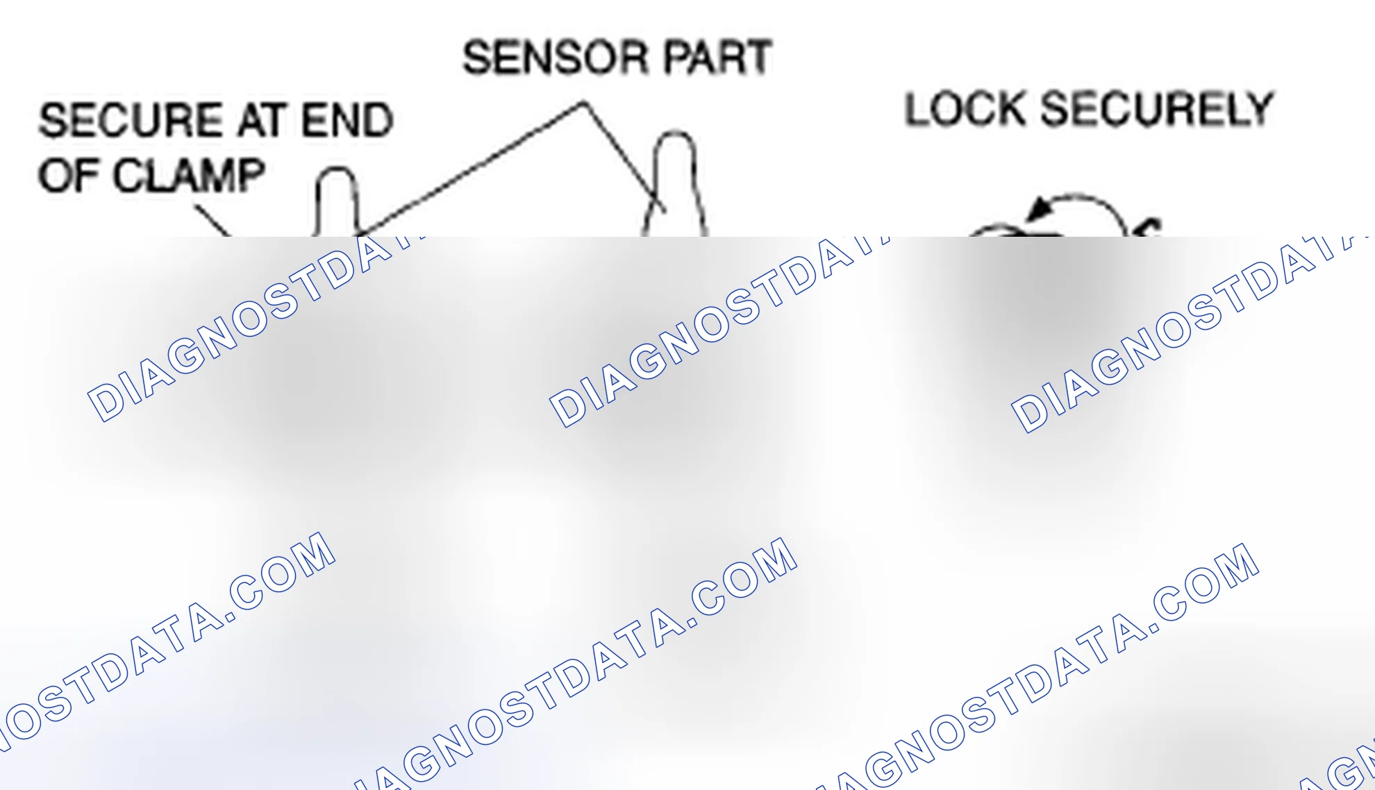 Scheme 128: Evaporator Temperature Sensor Assembly Note