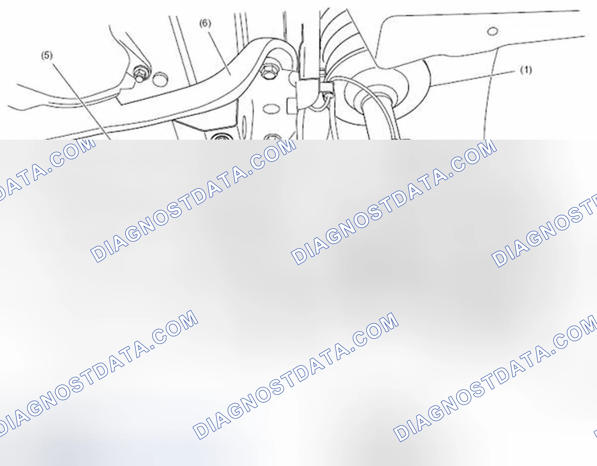 Scheme 1: Identifying Strut, Ball Joint, Stabilizer Bar, Link, Front Arm And Cross Member