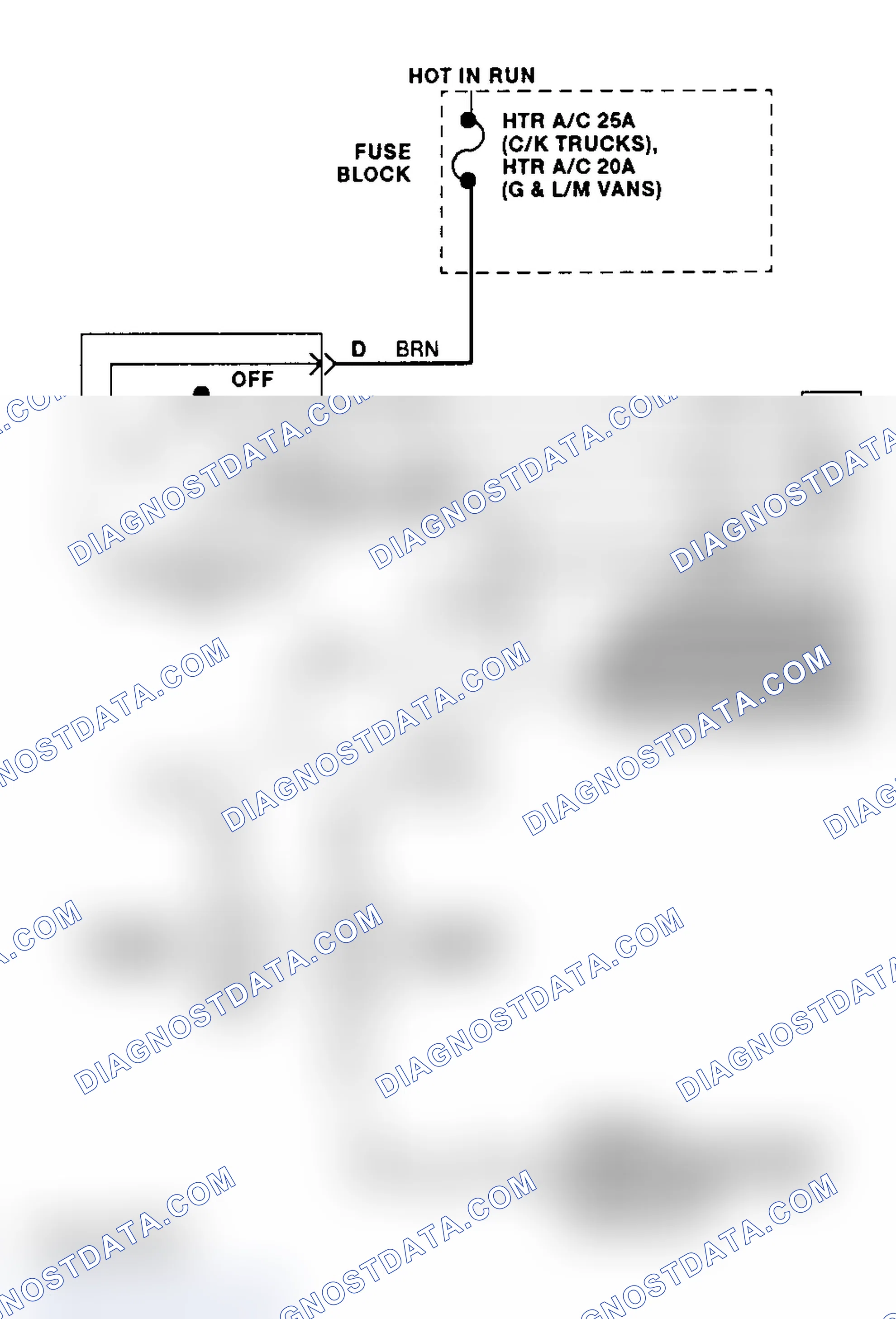Fig. 5: Front Heater System Wiring Diagram