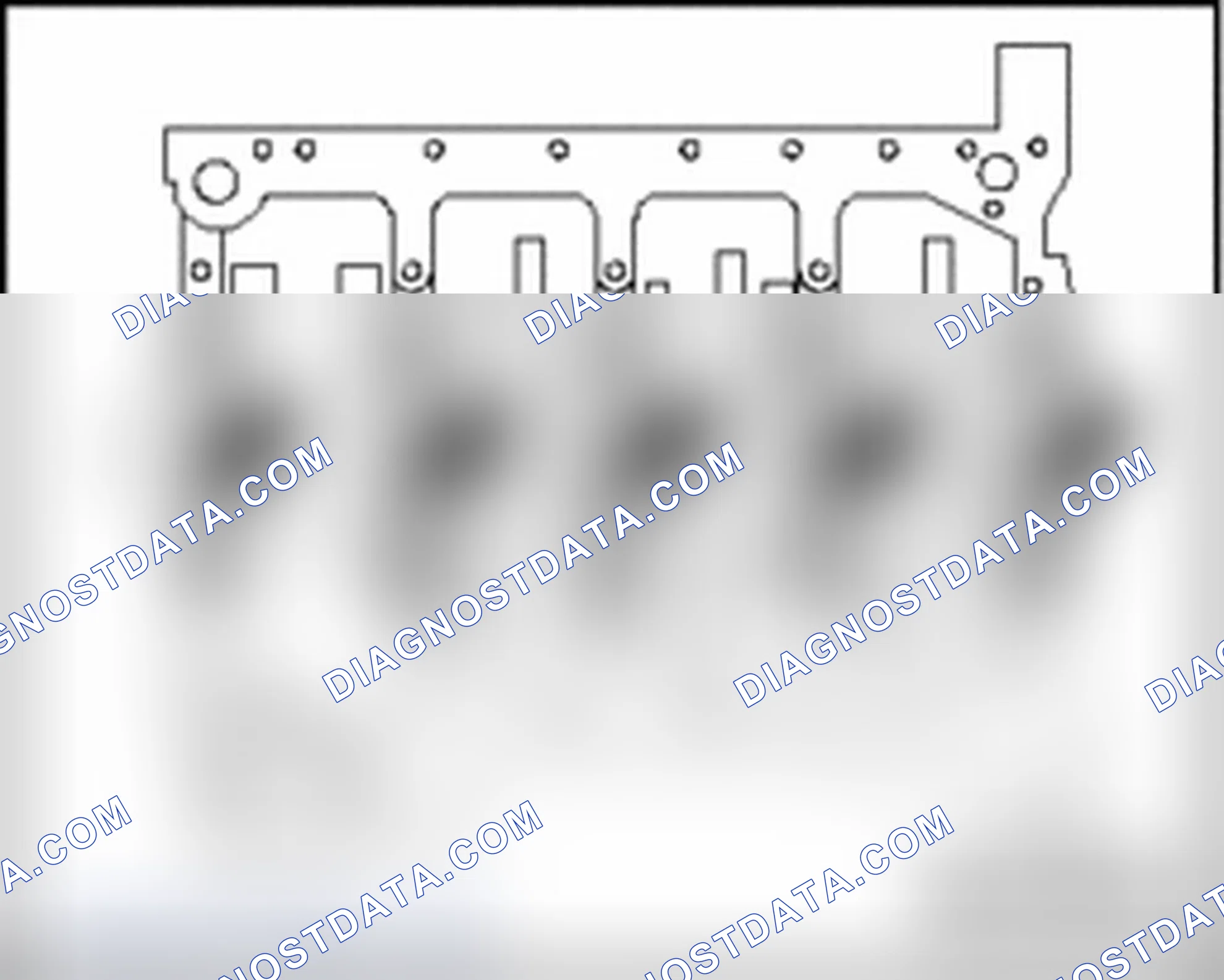 Scheme 163: Crankshaft bearing cap identification