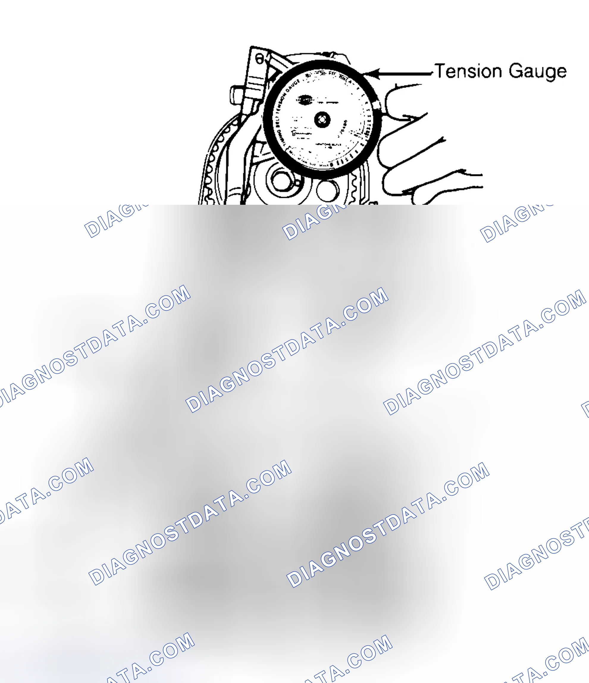 Scheme 3: Adjusting Typical Timing Belt Tension